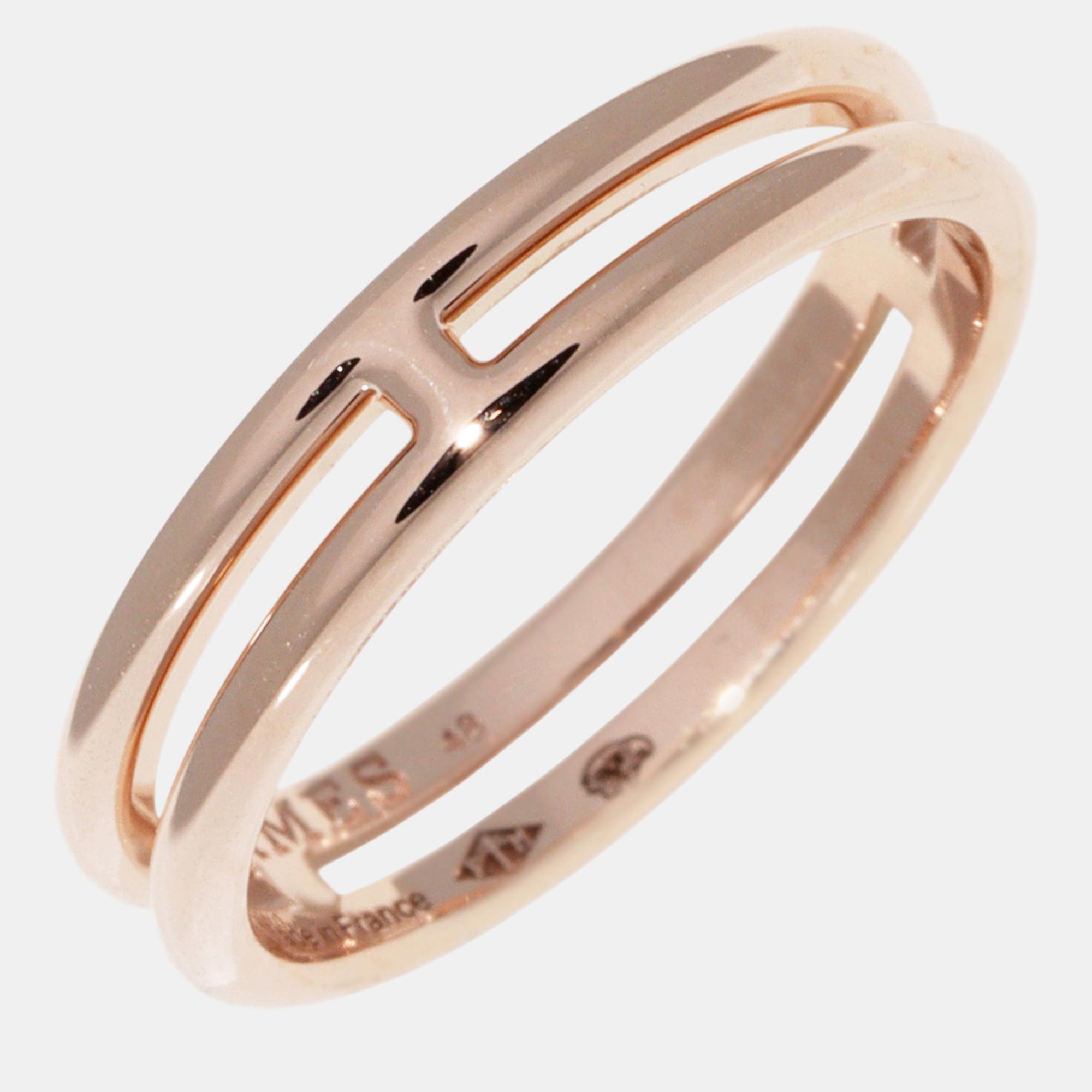 

Hermes 18K Pink Gold Arianne Ring 48