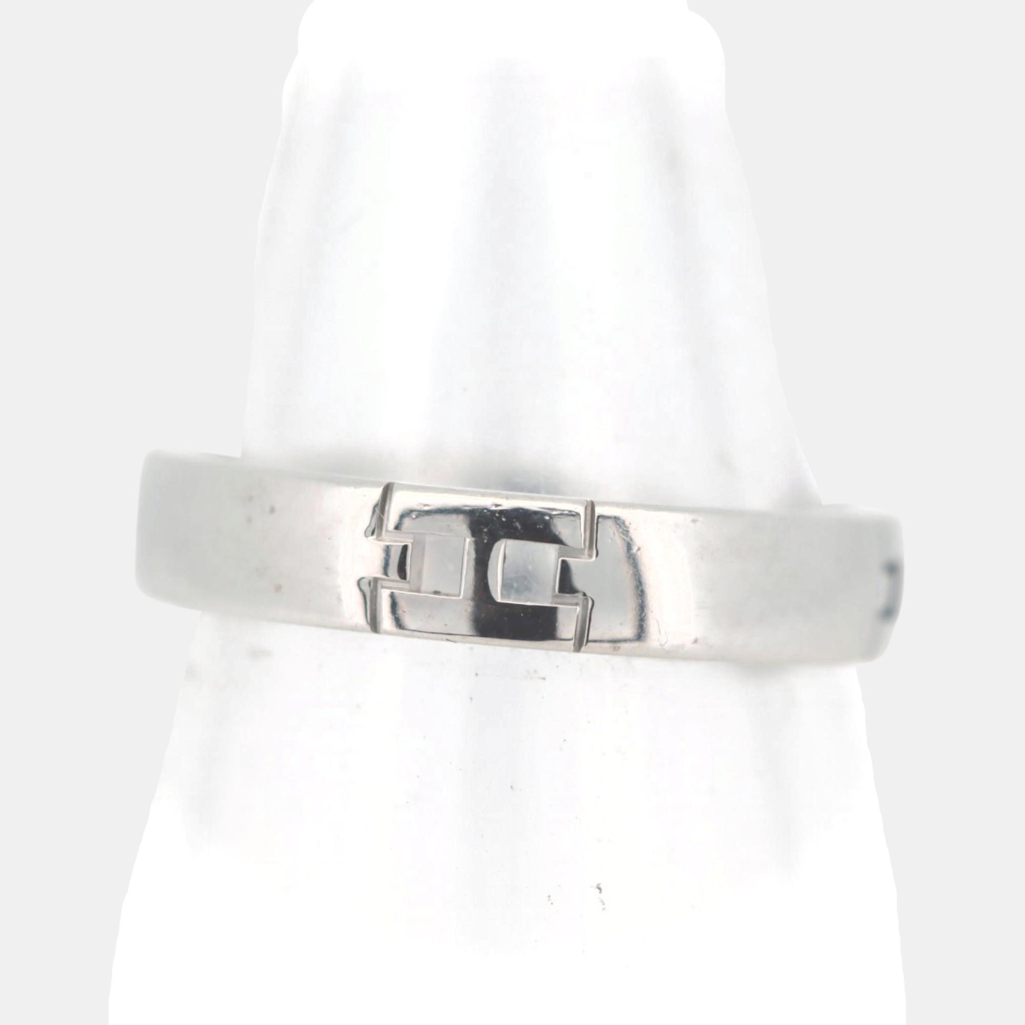 

Hermes 18K White Gold White Gold Heracles Ring 8