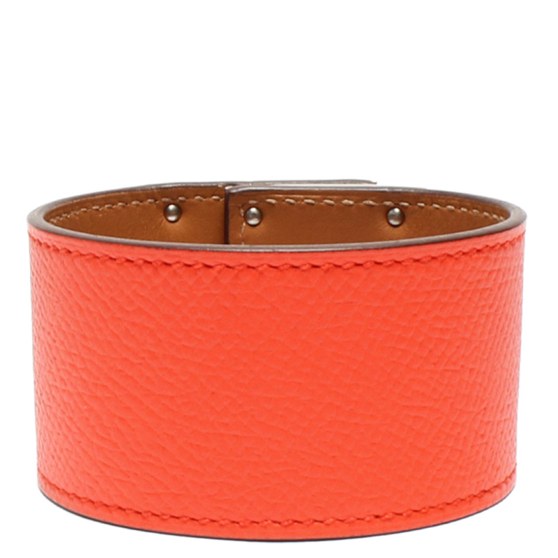 

Hermes Orange Leather Bracelet