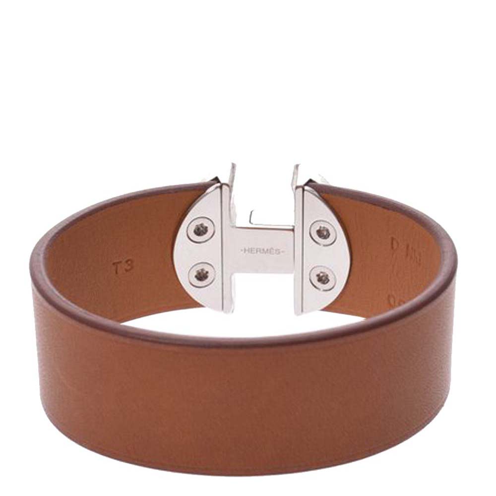 

Hermes Orange Leather 2002 Bracelet