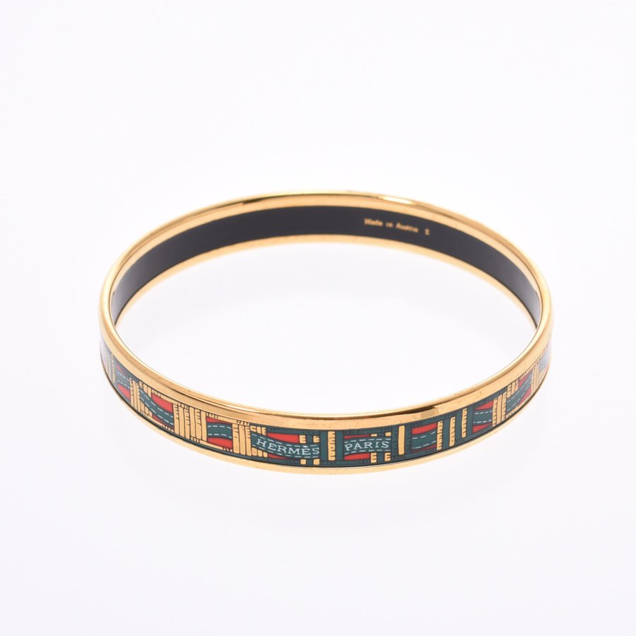 

Hermes Multicolor Enamel Ribbon Bracelet