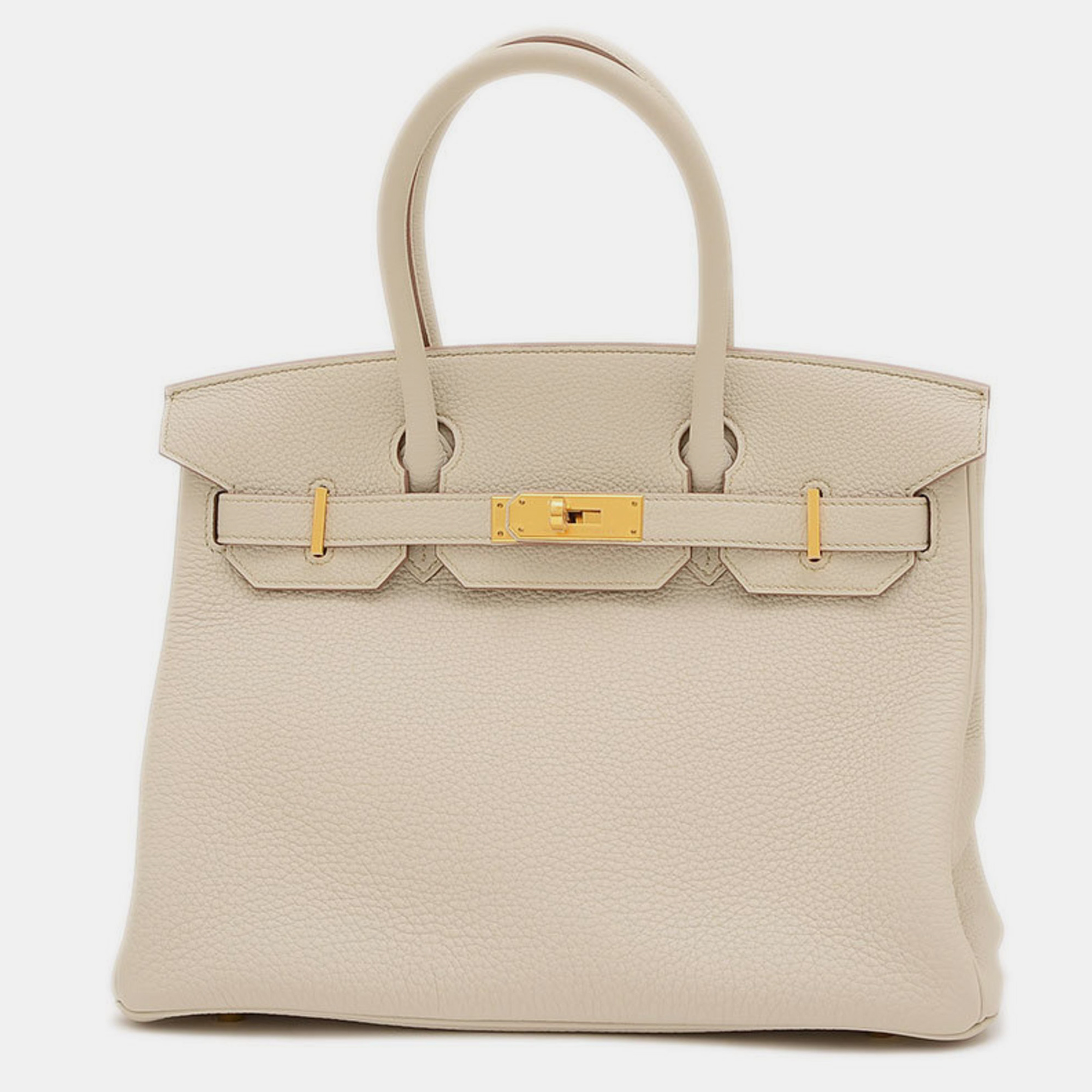 

Hermes Beton Togo Birkin 30 Handbag, Beige