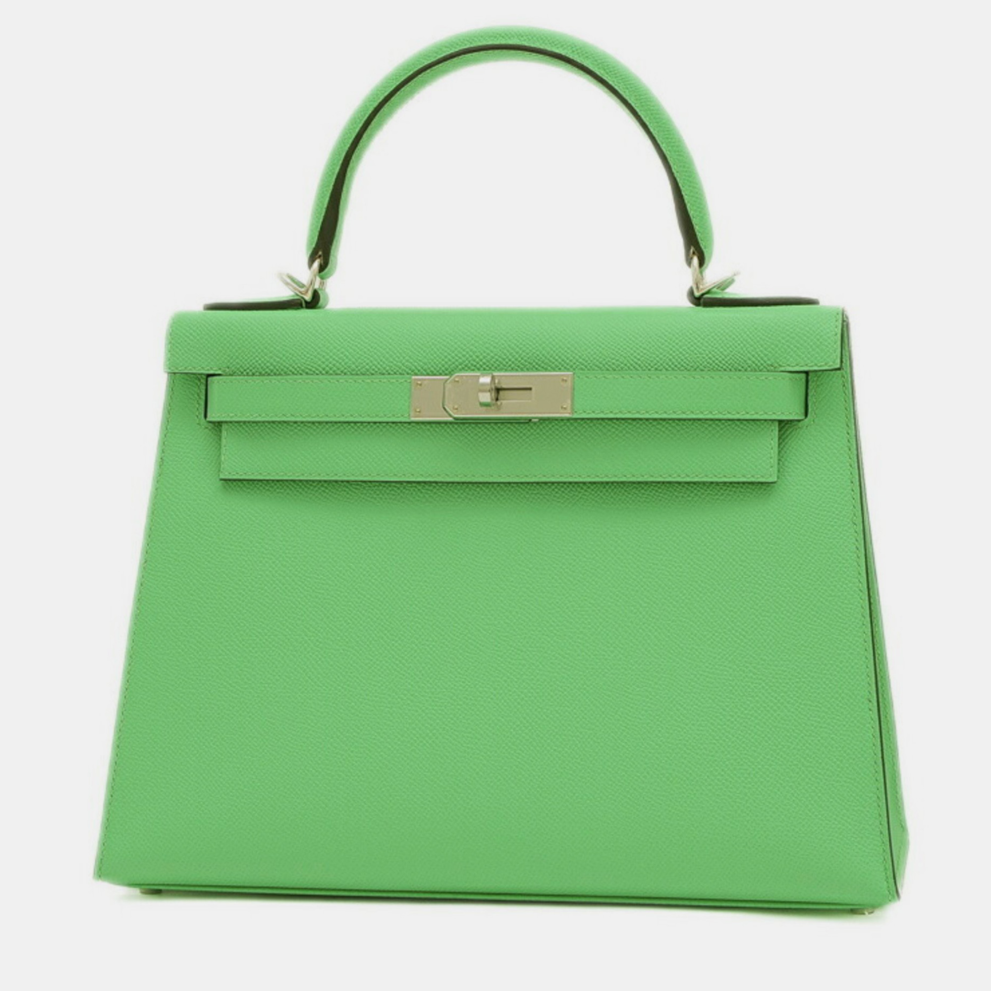 

Hermes Vert Comic Epson Kelly 28 Handbag, Green