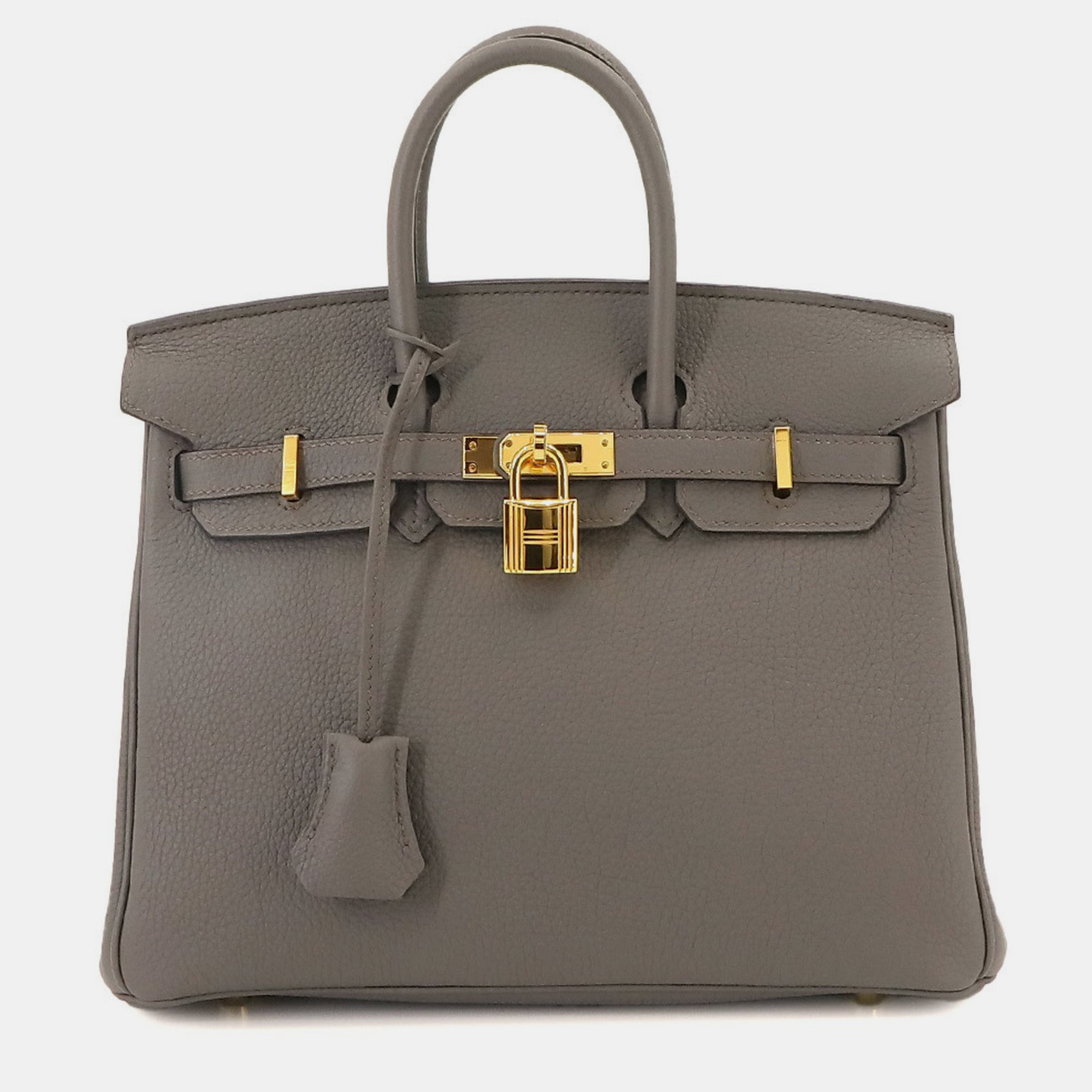 

Hermes Etan Togo Birkin 25 Handbag, Grey