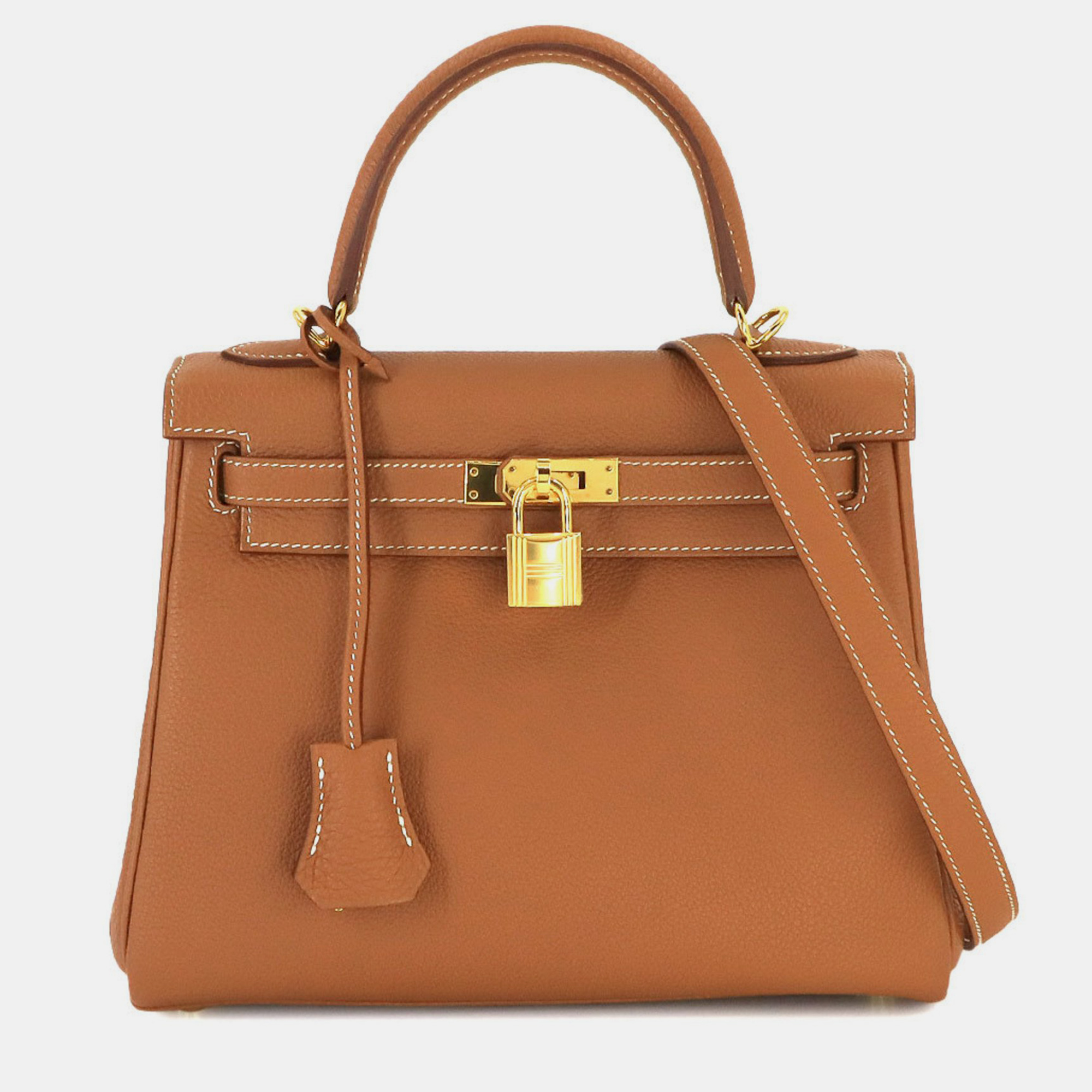 

Hermes Gold Togo Kelly 25 Bag