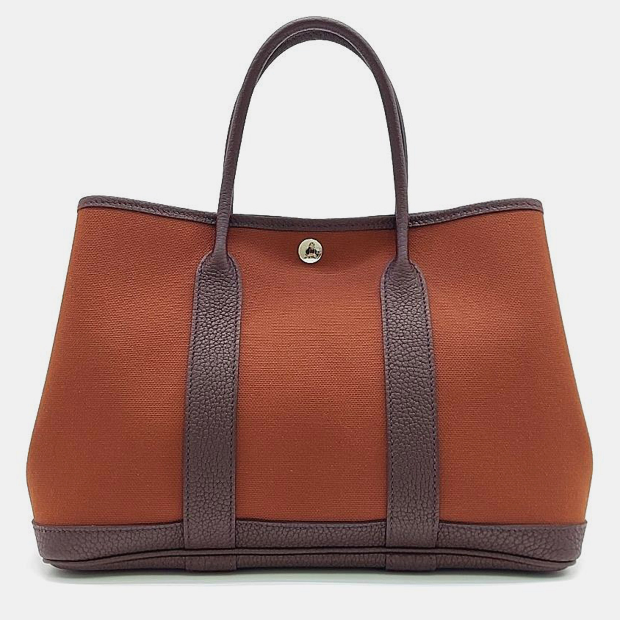 

Hermes Garden Party 30 Bag, Brown