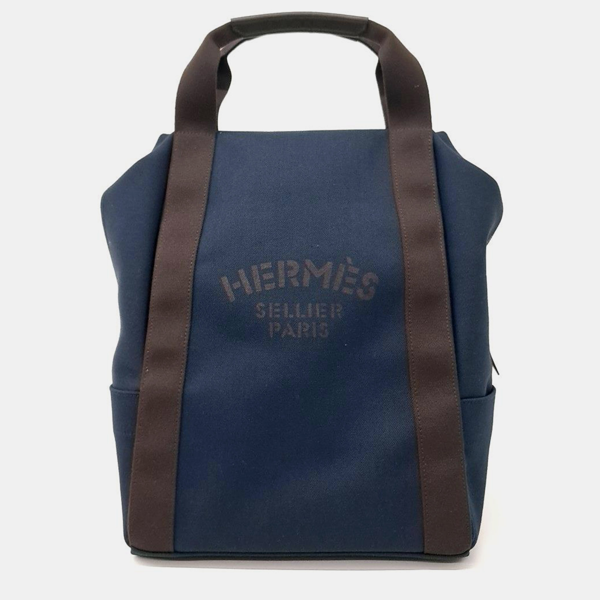 

Hermes Groom School Backpack, Navy blue