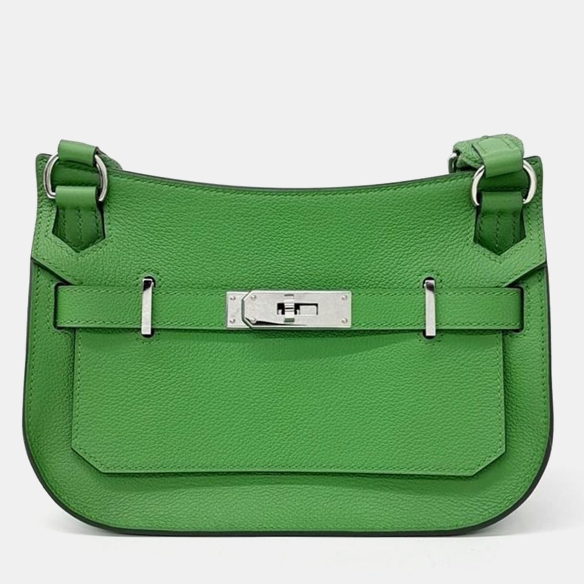 

Hermes Green Jypsiere Mini 22 Bag