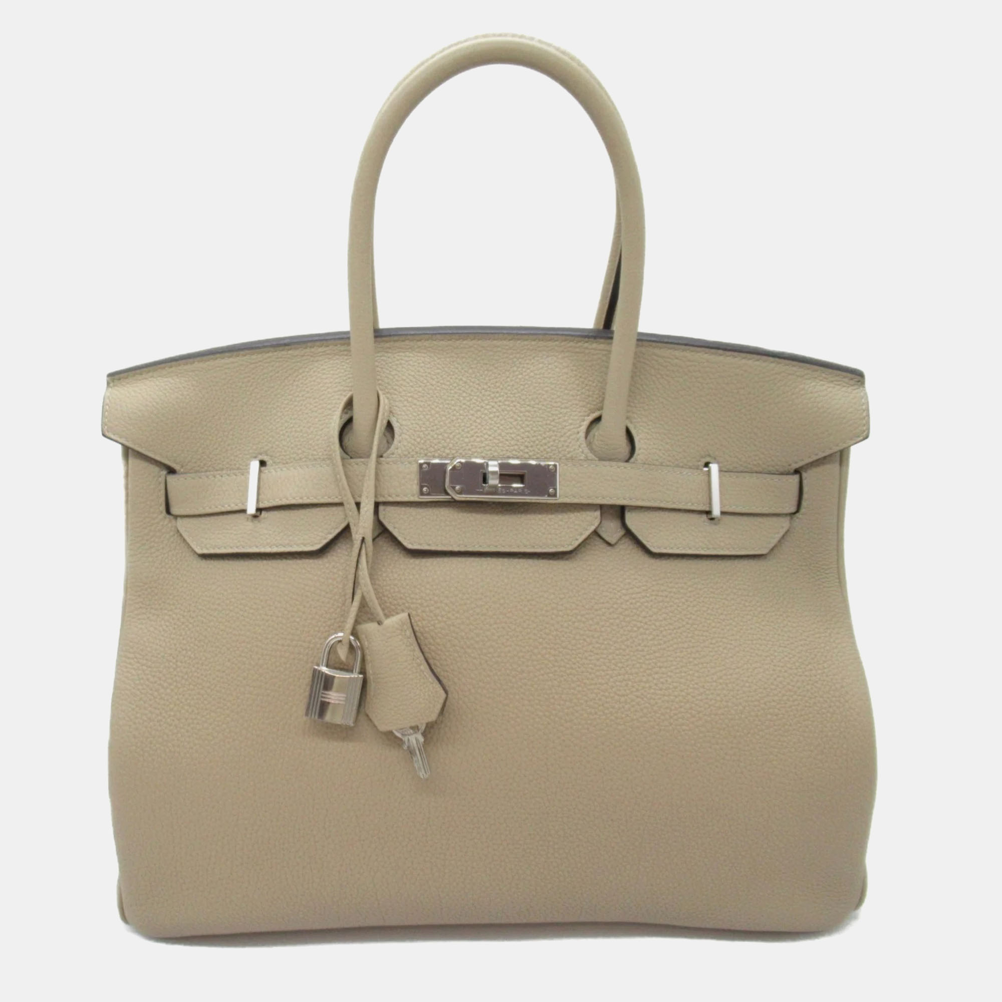 

Hermes Beige Trench Togo leather Birkin 35 handbag