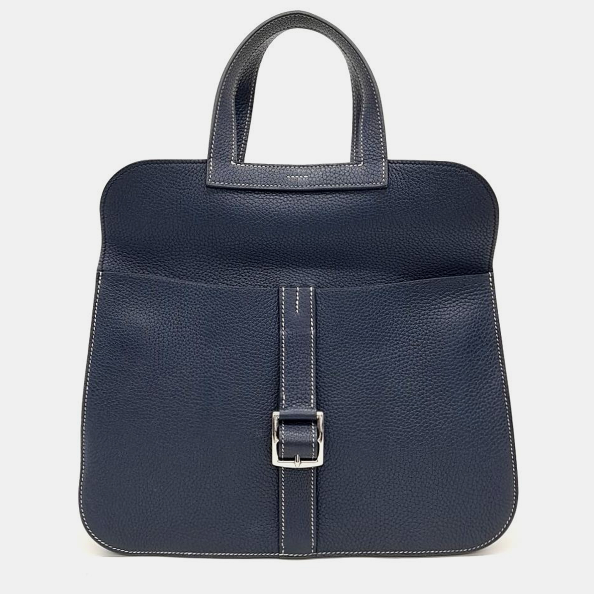 

Hermes Halzan Bag, Blue