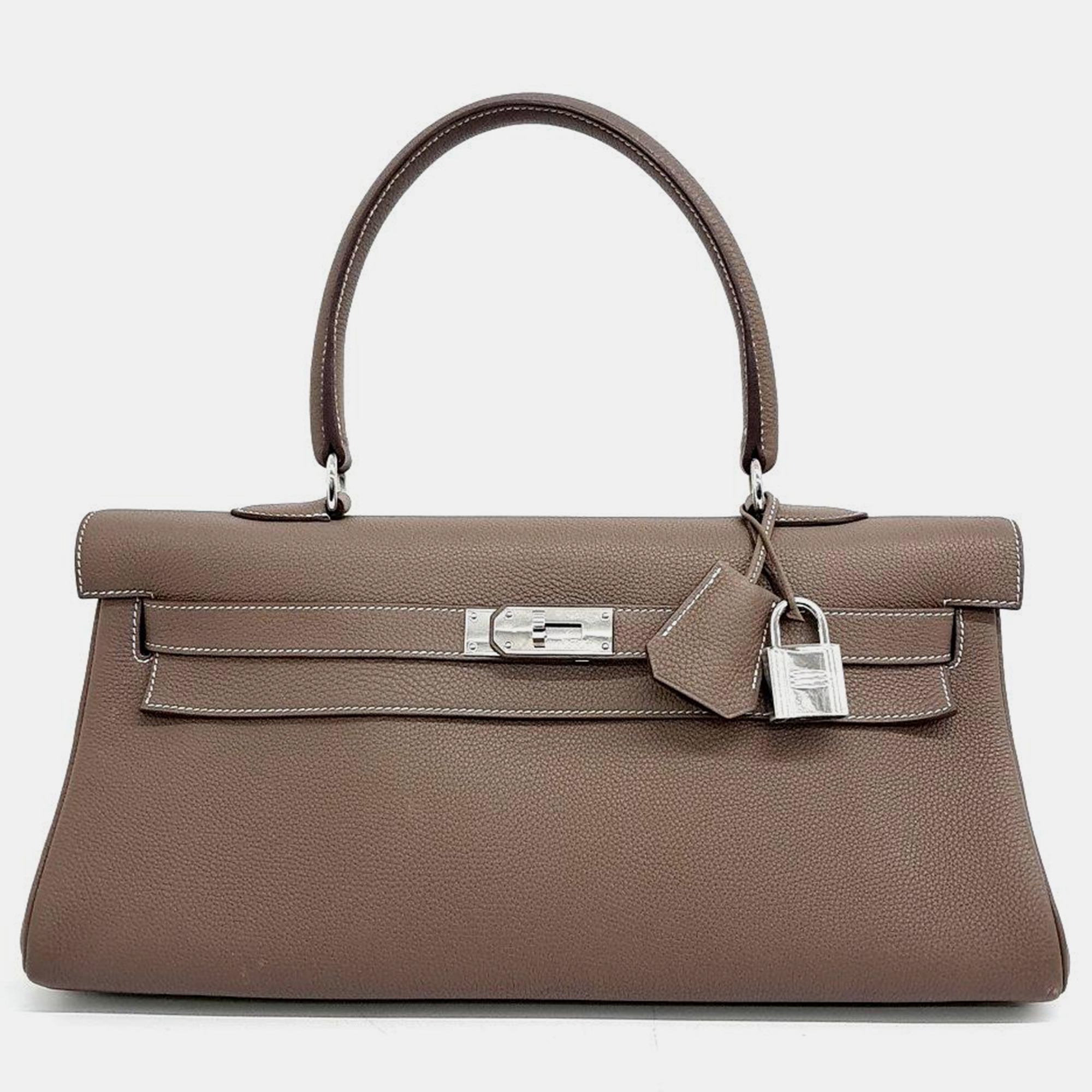 

Hermes Shoulder Kelly Bag, Brown