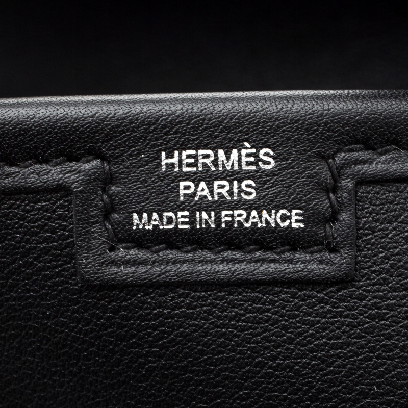 HERMES Hermes Kelly Depeche 25 Second Bag Clutch Black G Metal Fittings  Boxcalf U Engraved Women's Men's | eLADY Globazone