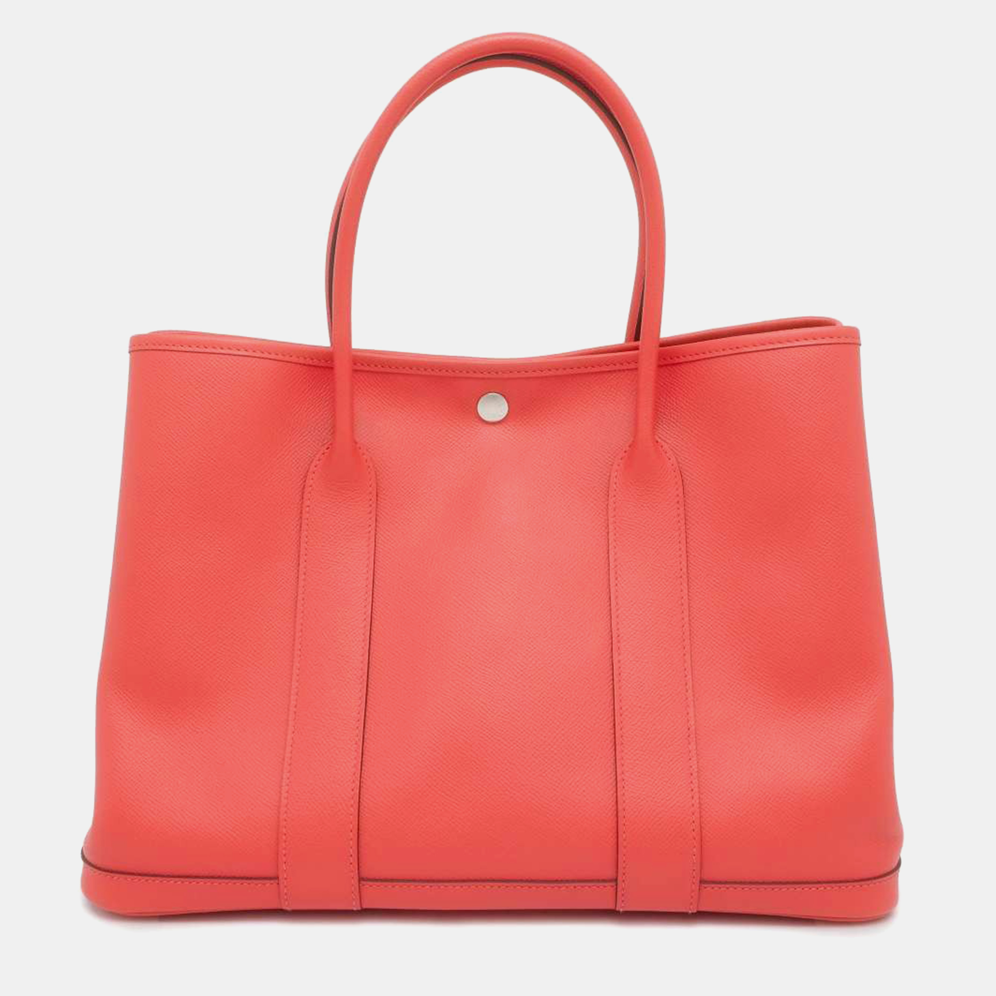 

Hermes Rose Jaipur Epsom Leather Garden Party PM Tote Bag, Pink