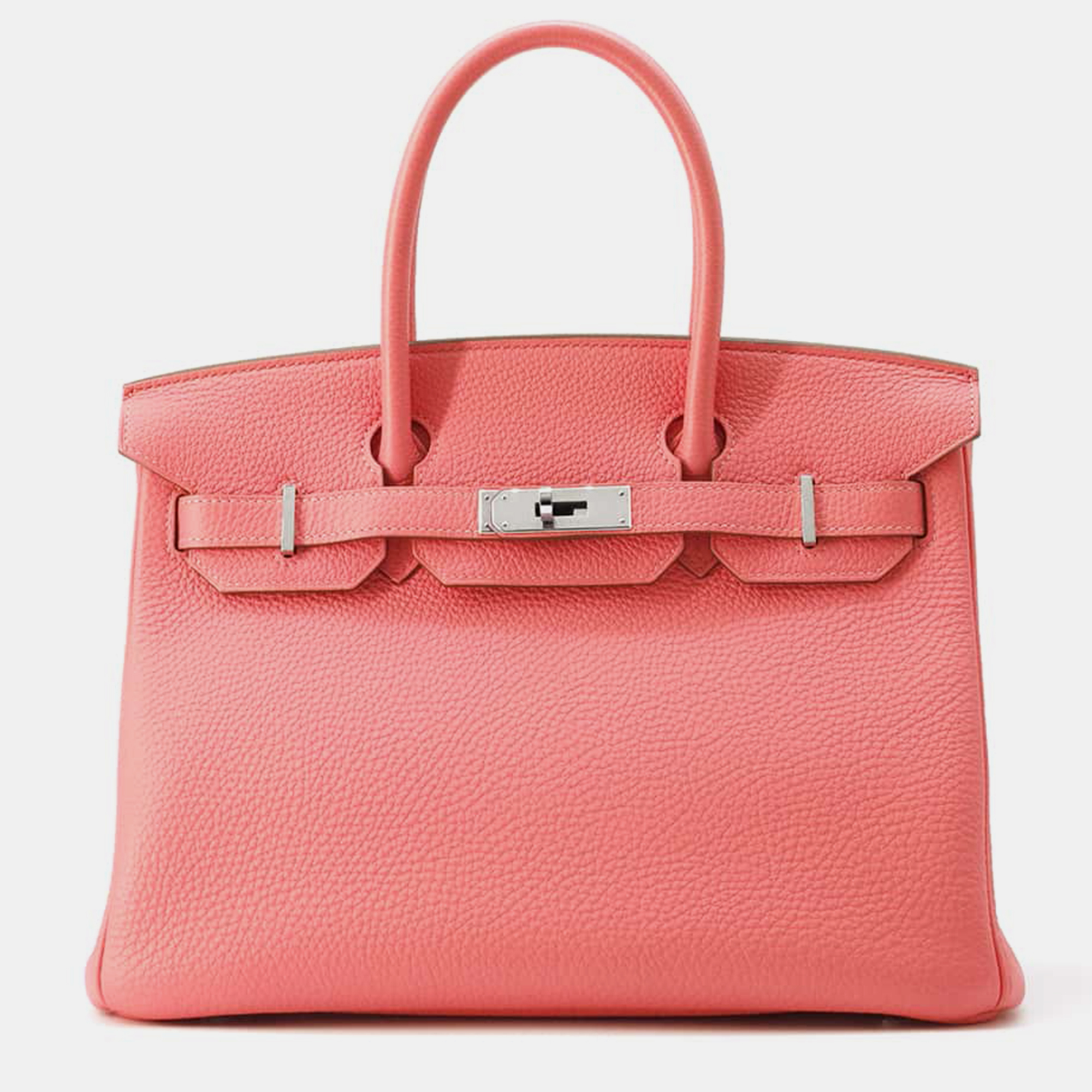 

Hermes Birkin Rose Lipstick Taurillon Clemence Size, Pink