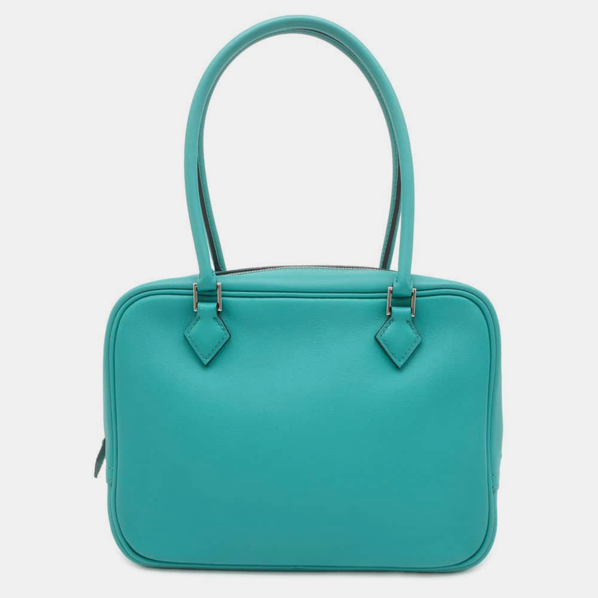 

Hermes Plume Blue Paon Swift Leather Size Mini