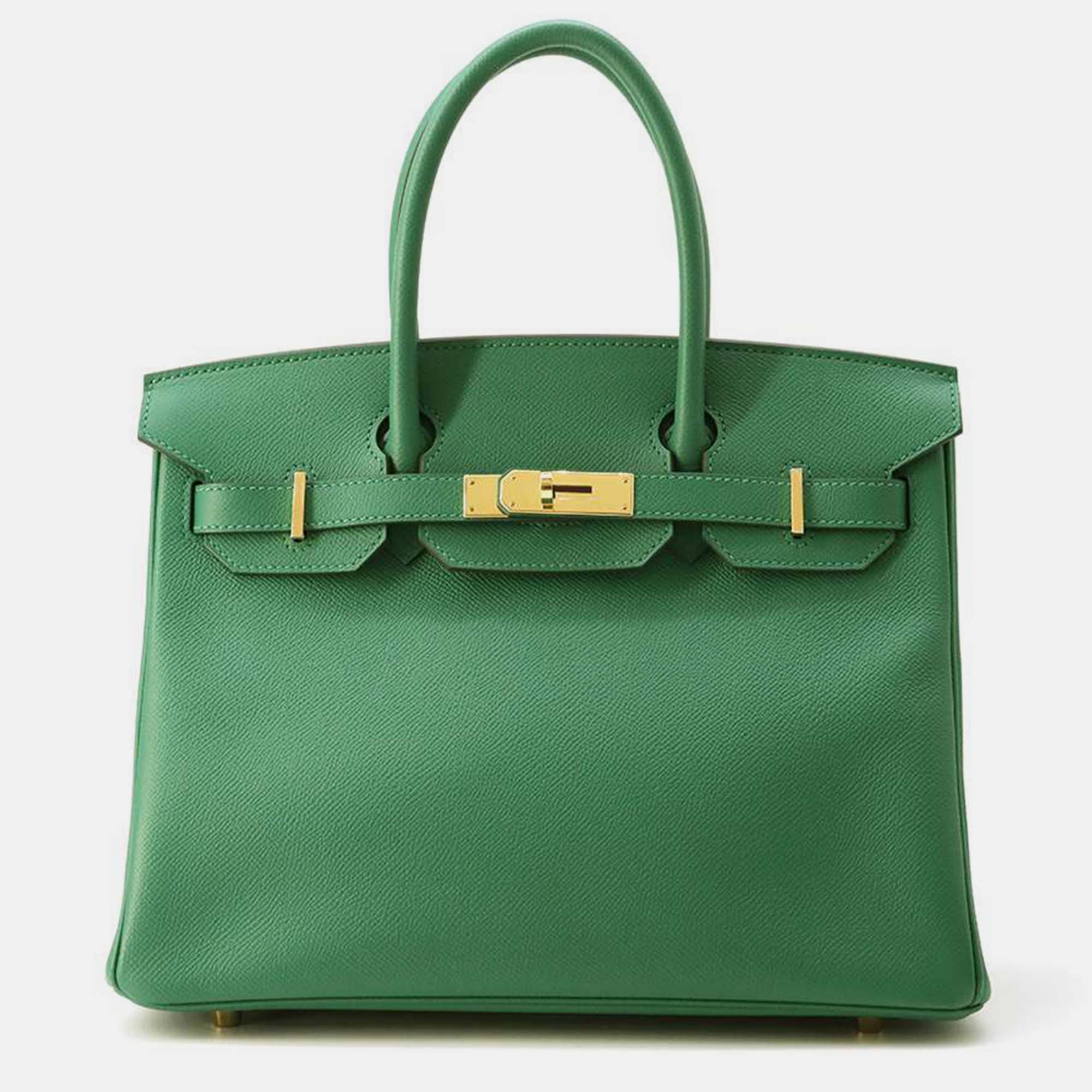 

Hermes Catus Epsom Birkin Bag 30, Green