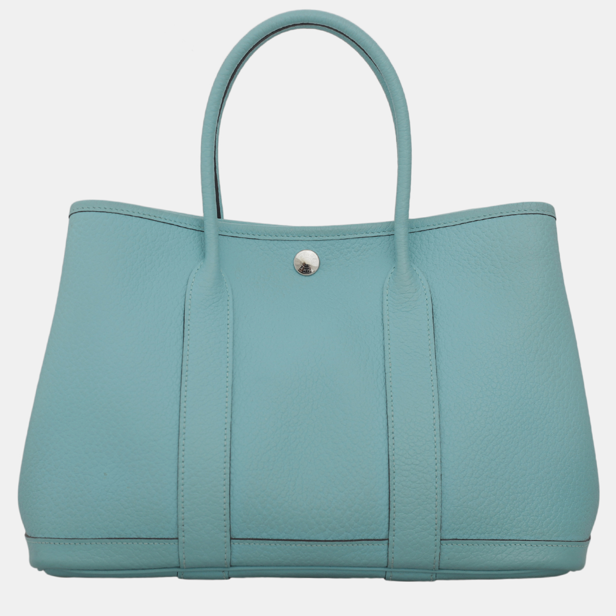 

Hermes Bleu Atoll Negonda Garden Party 30 Bag, Blue