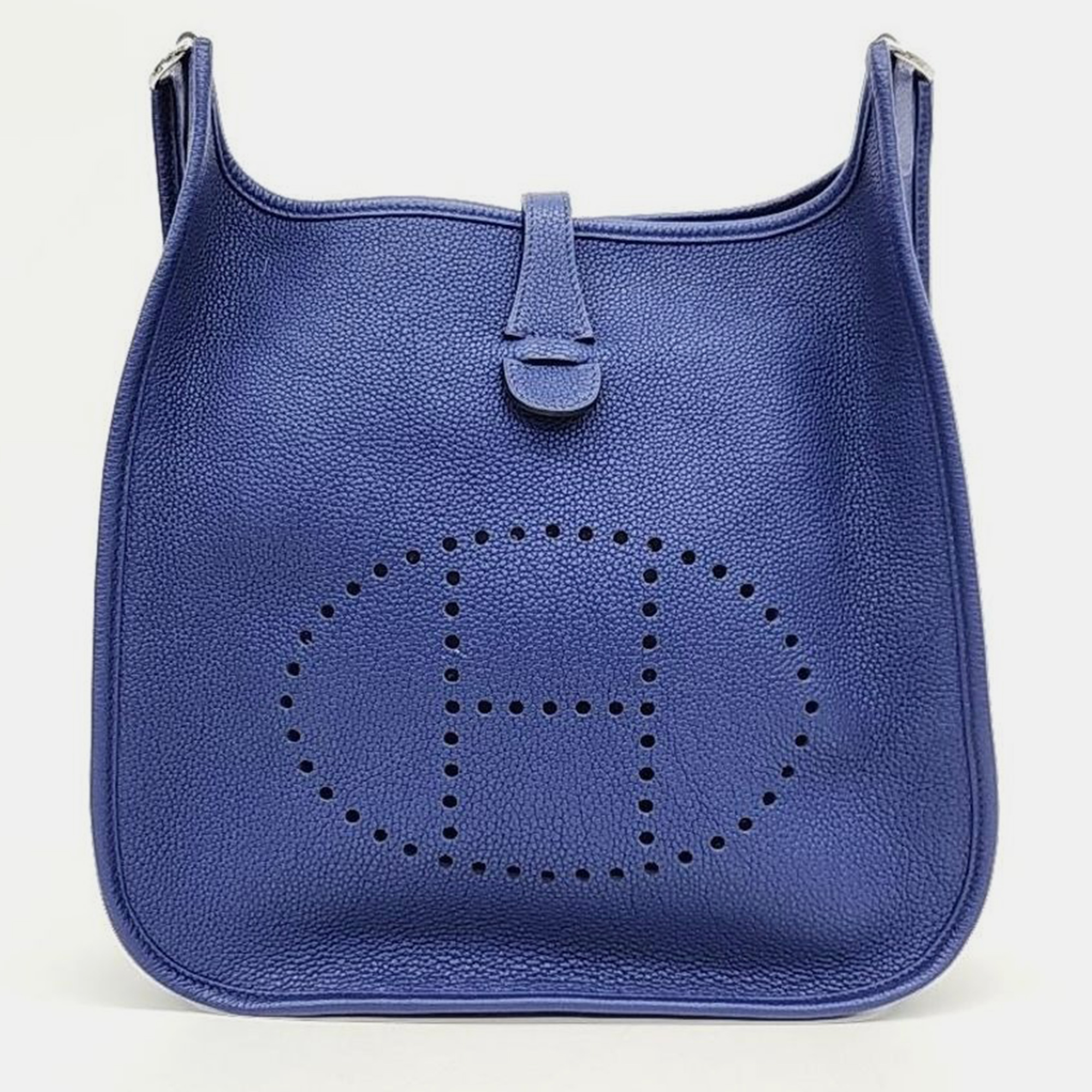 

Hermes Evelyn 29 bag, Blue