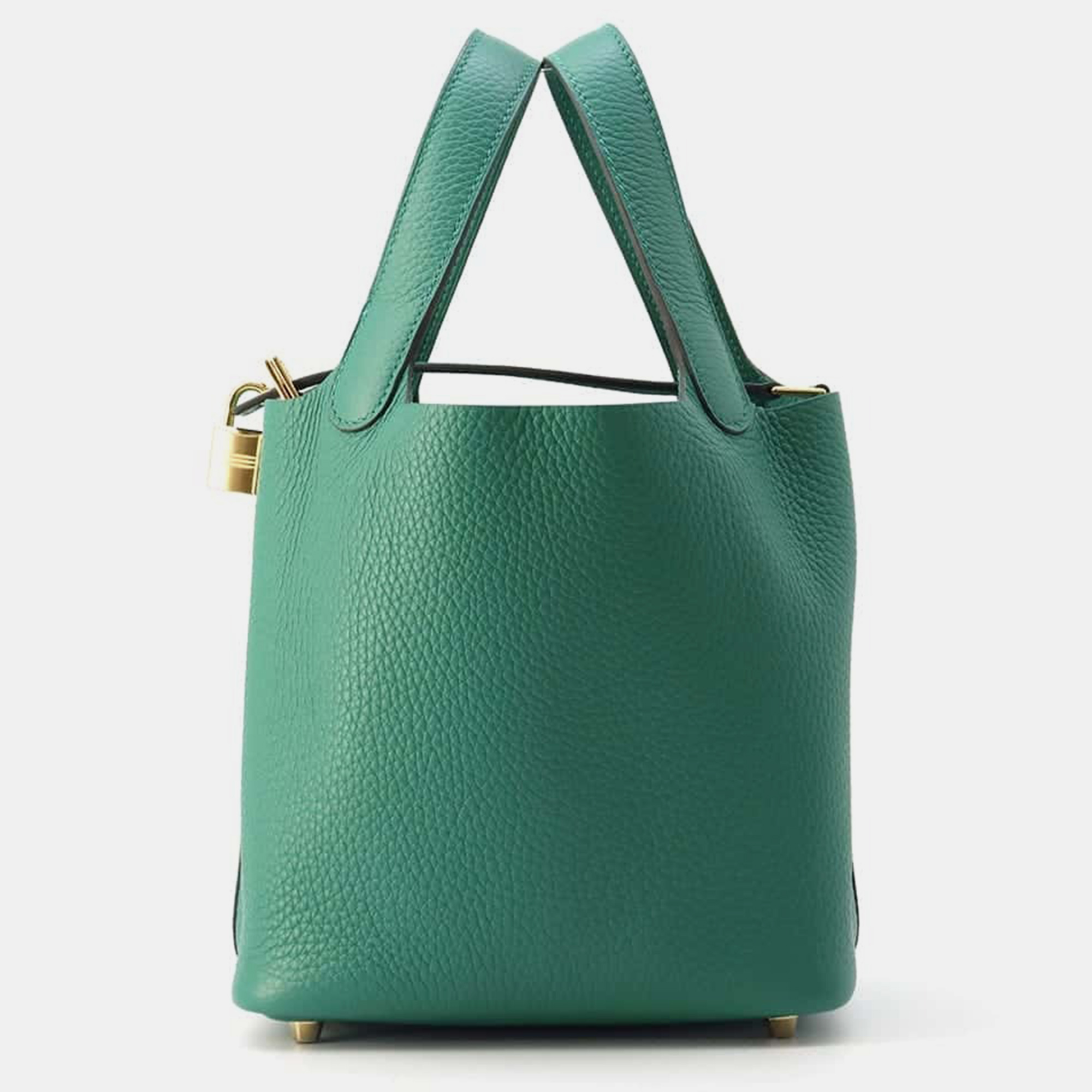 

Hermes Picotin Lock Vert Vertigo Taurillon Clemence Size PM, Green