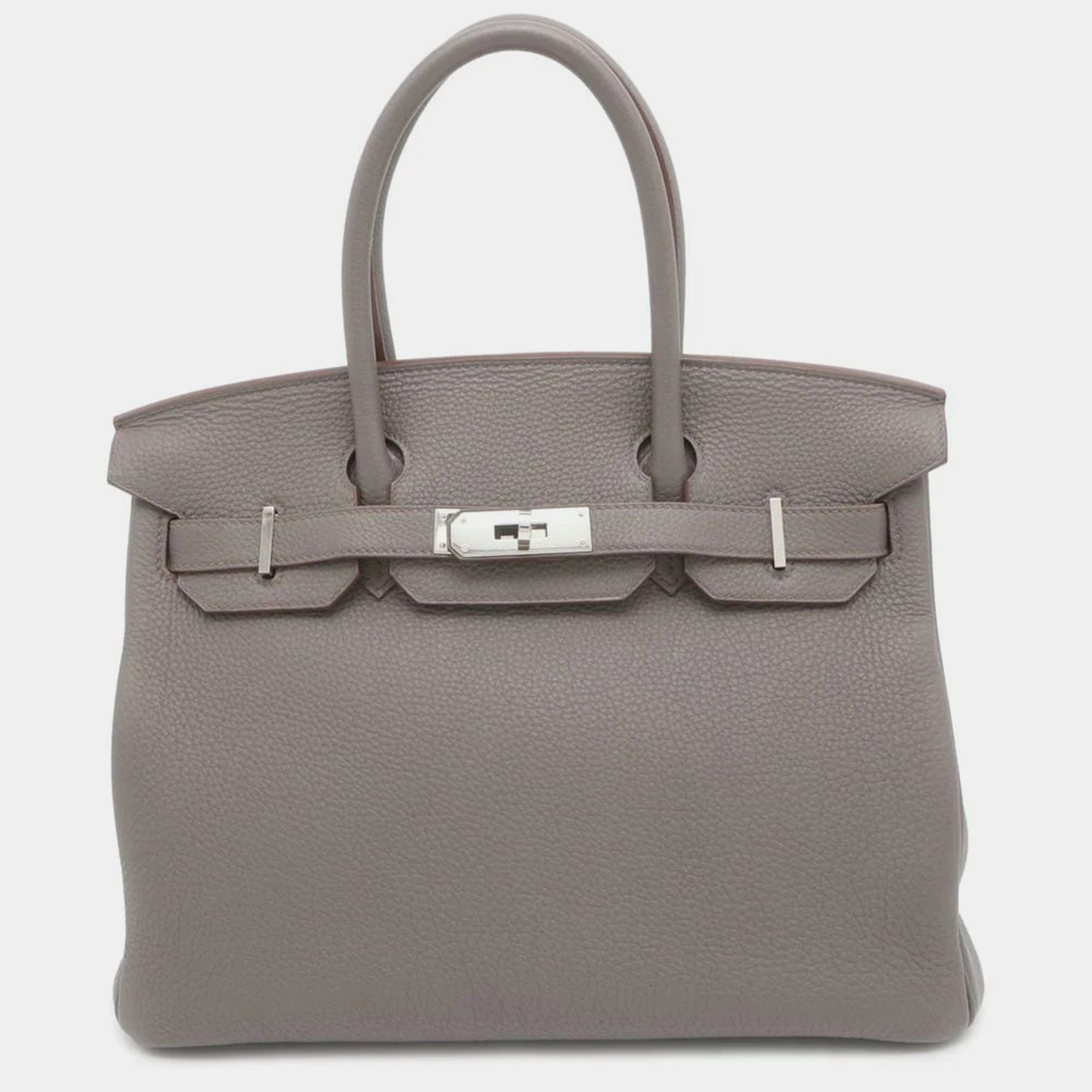 

Hermes Birkin Etain Togo Leather Size, Grey