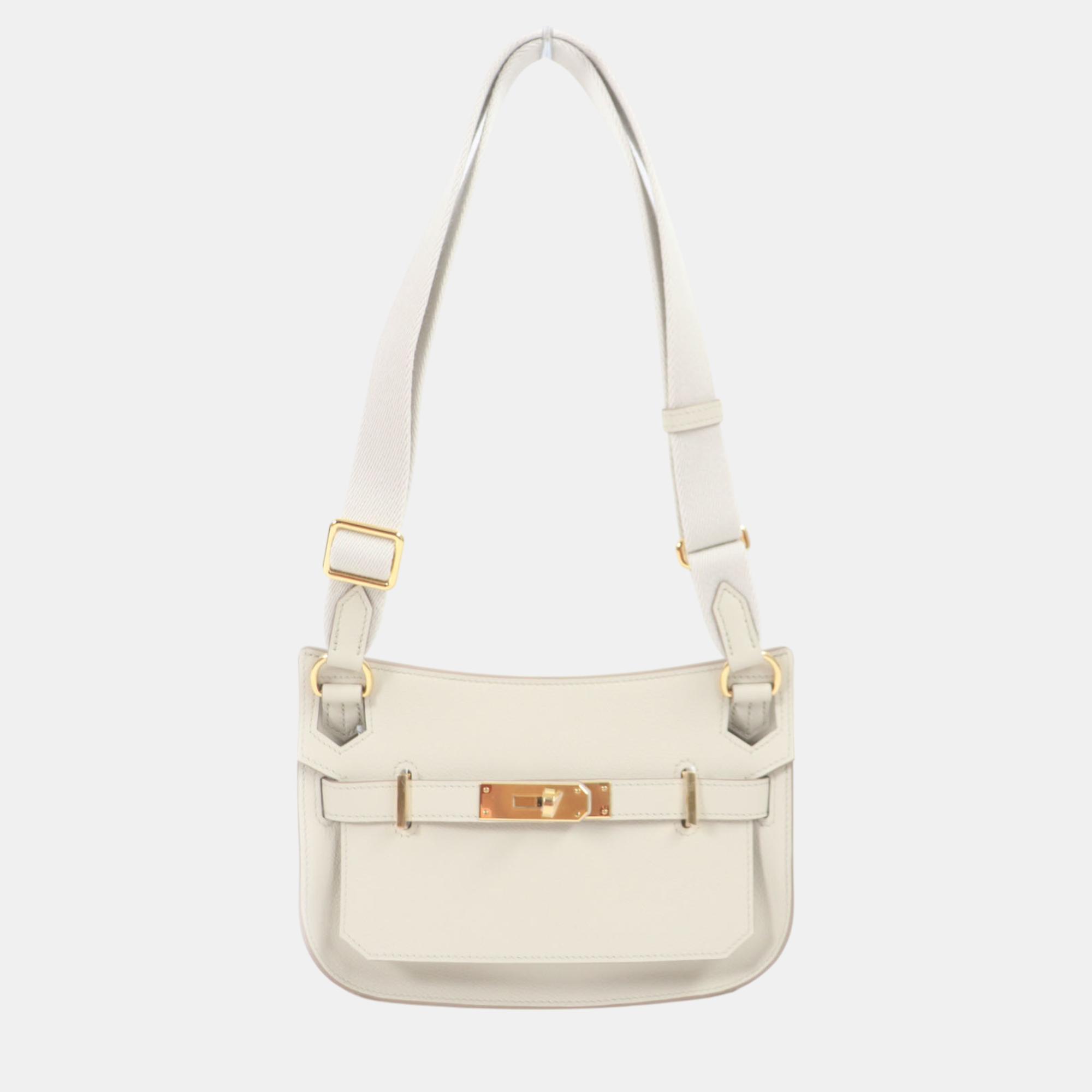 

Hermes Gypsiere Mini Handbag, White