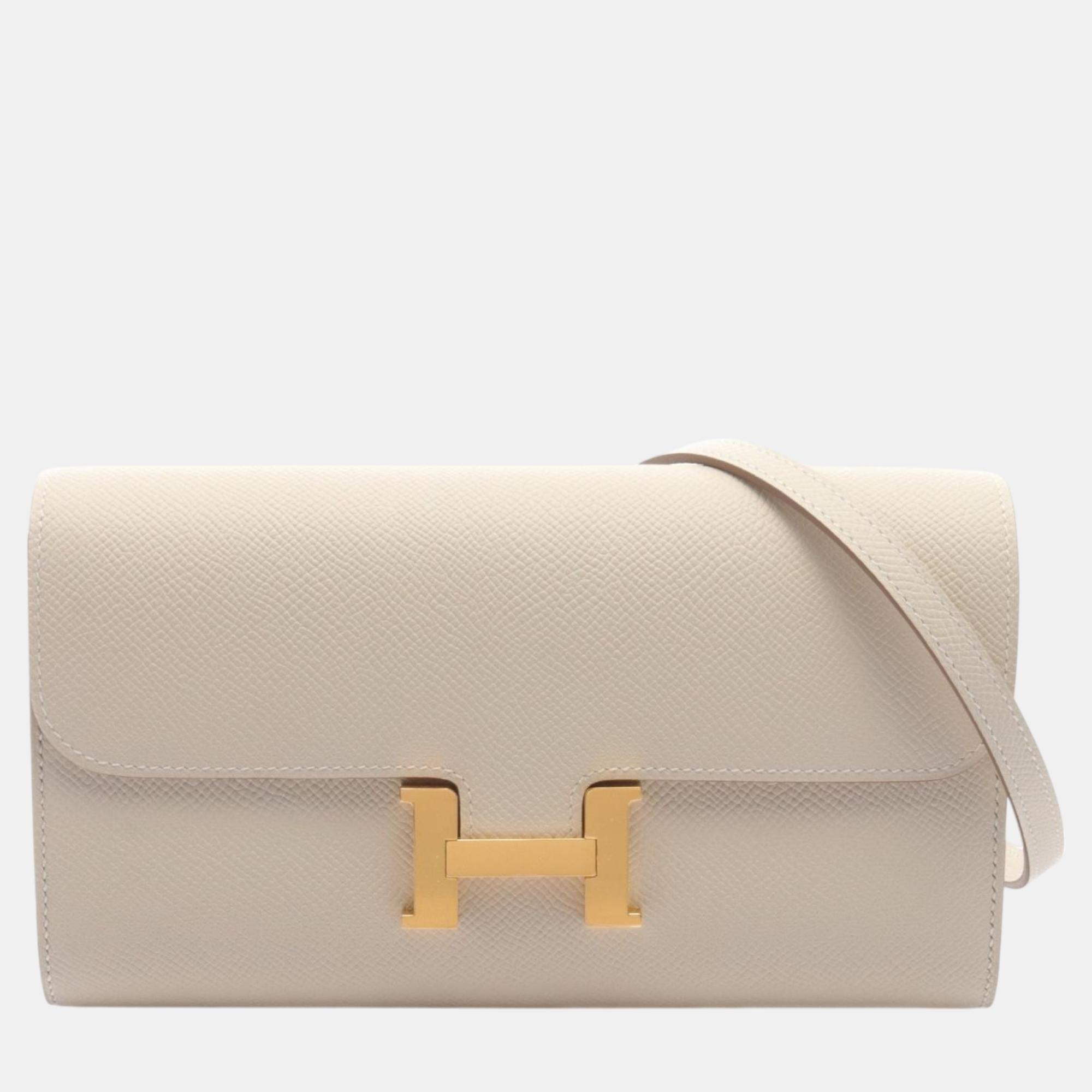 

Hermes Constans To Go Shoulder Bag, Beige