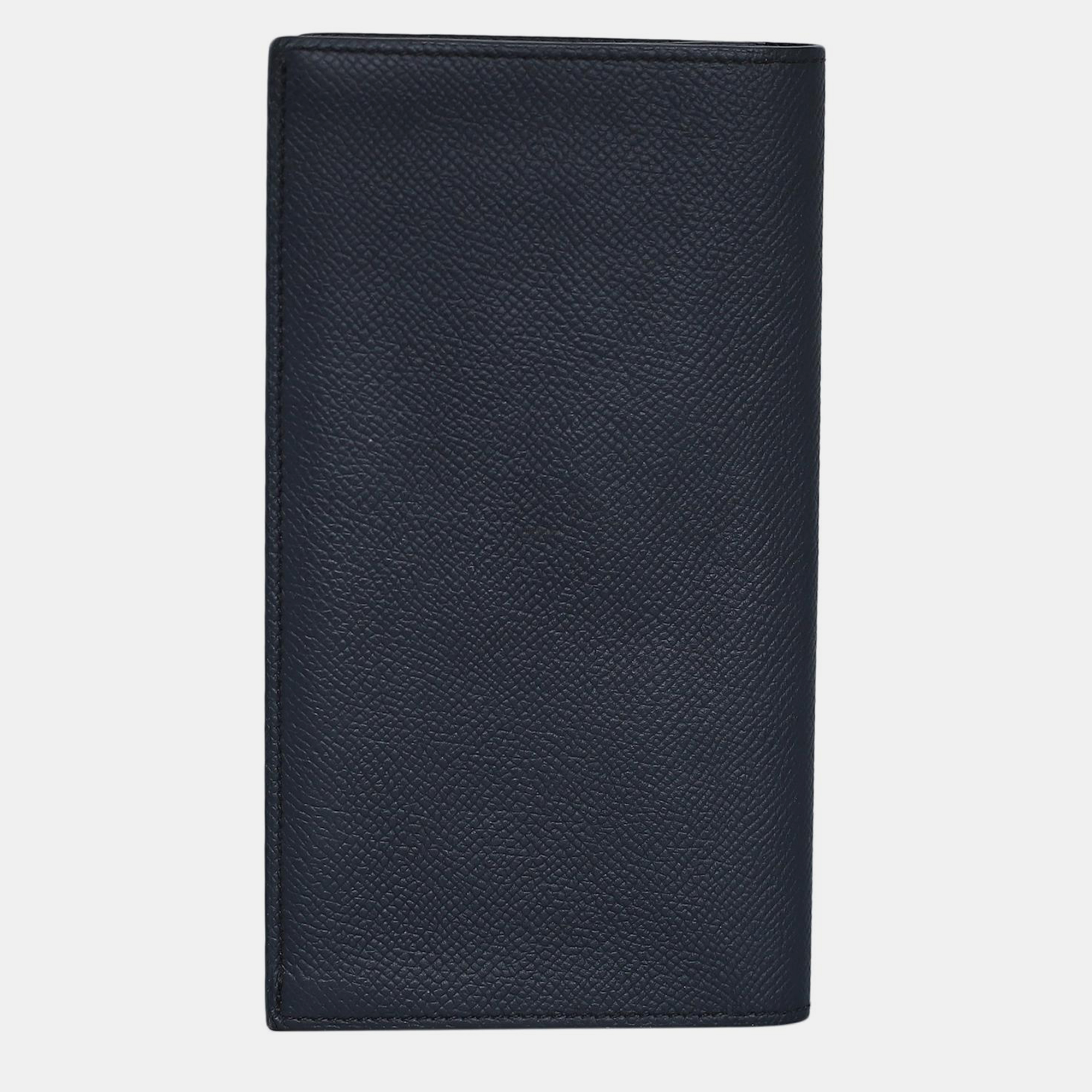 

Hermes Citizen Twill Long Wallet, Navy blue