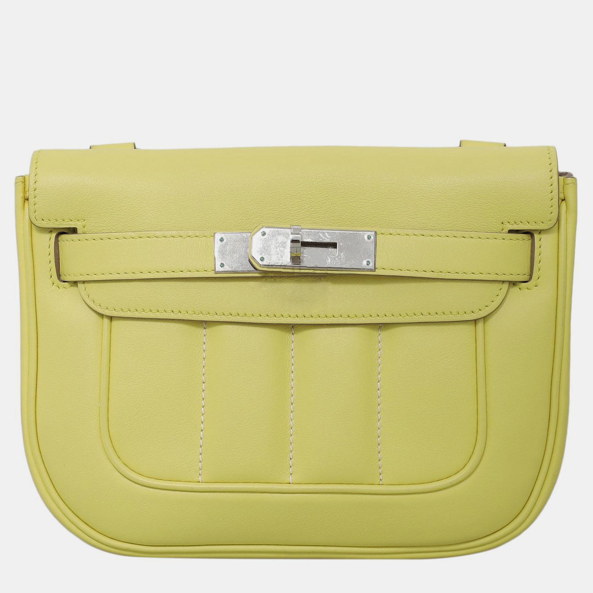 

Hermes Mini Berline Bag, Yellow