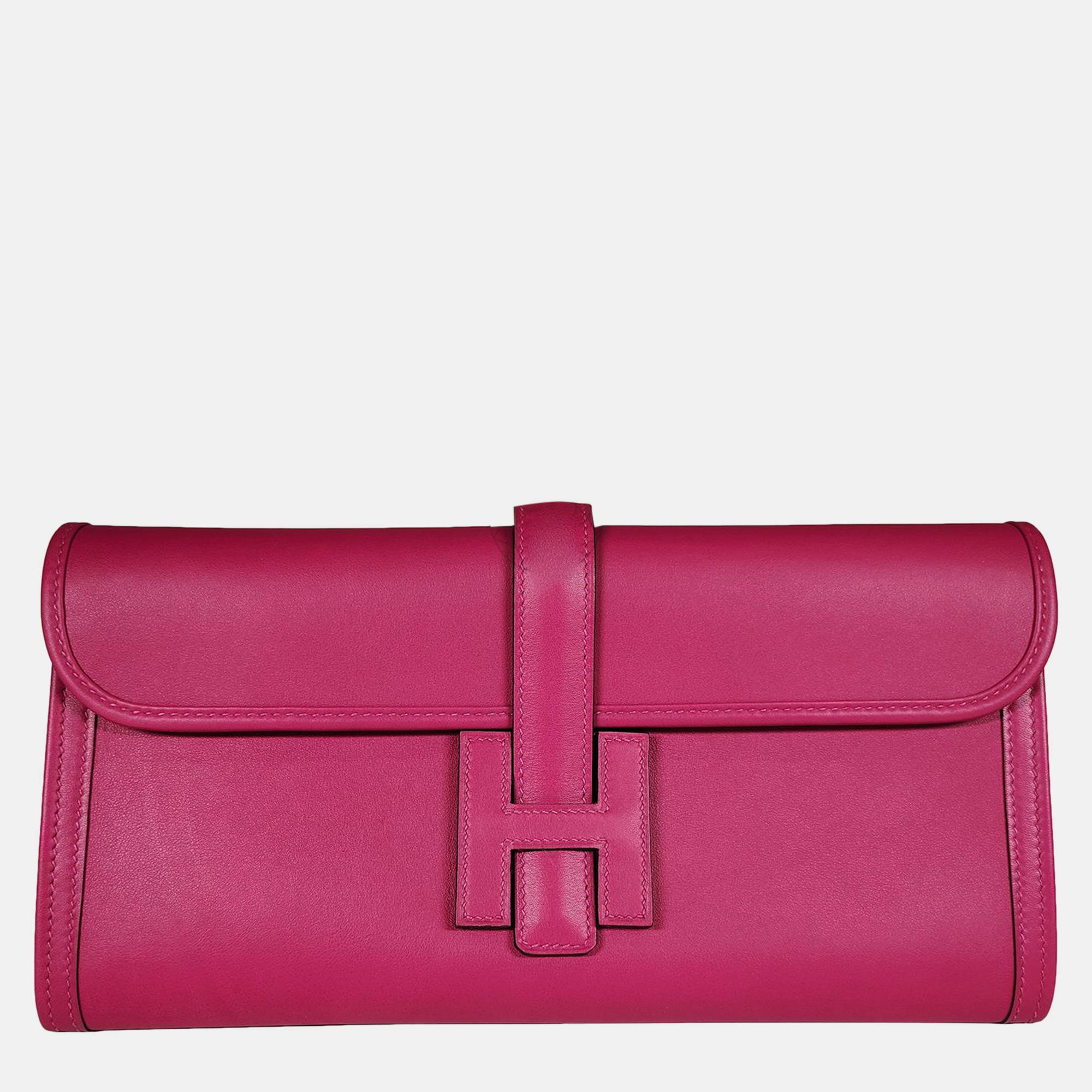 

Hermes Rose Pourpre Swift Jige Elan bag 29, Pink