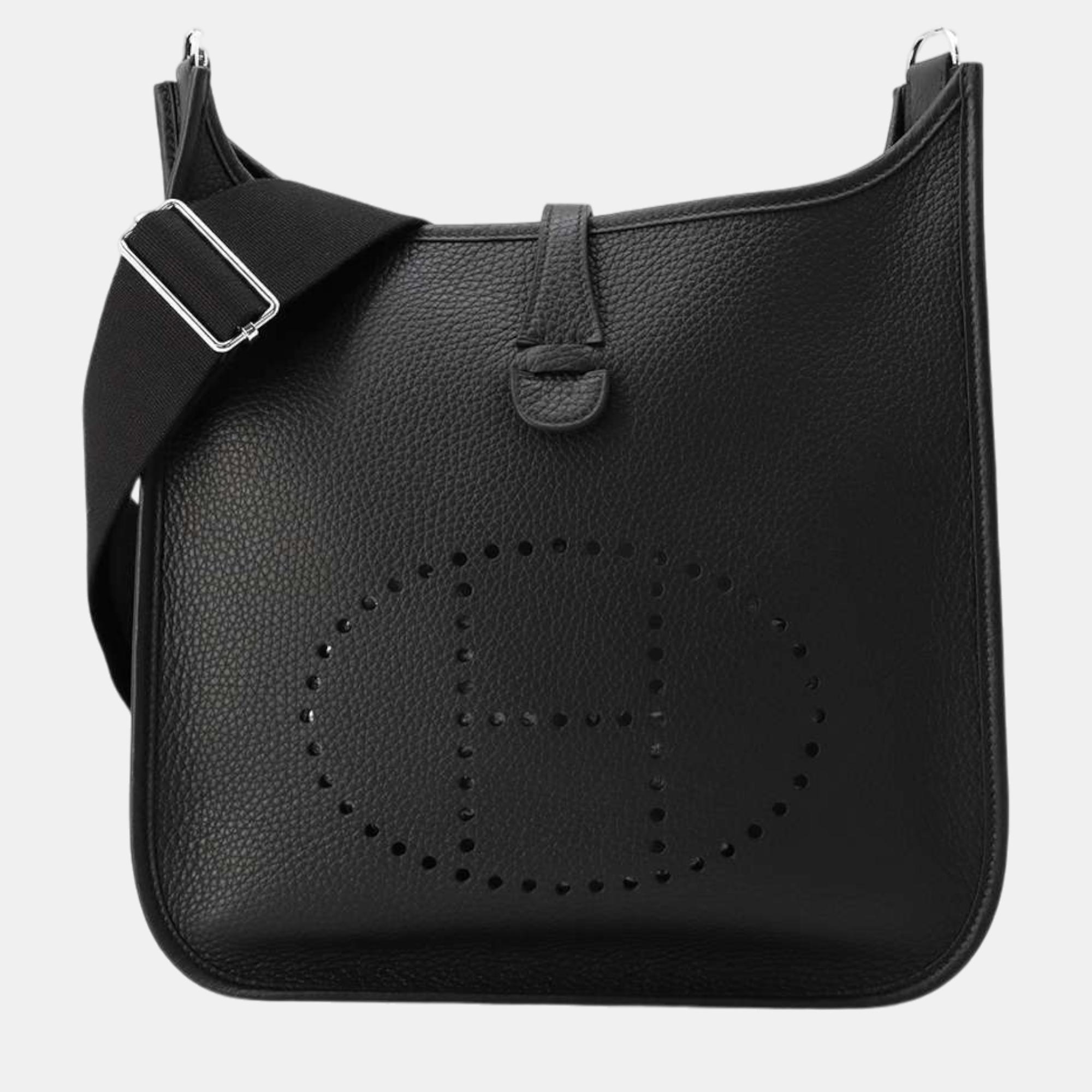 

Hermes Evelyne3 Black Taurillon Clemence Size PM