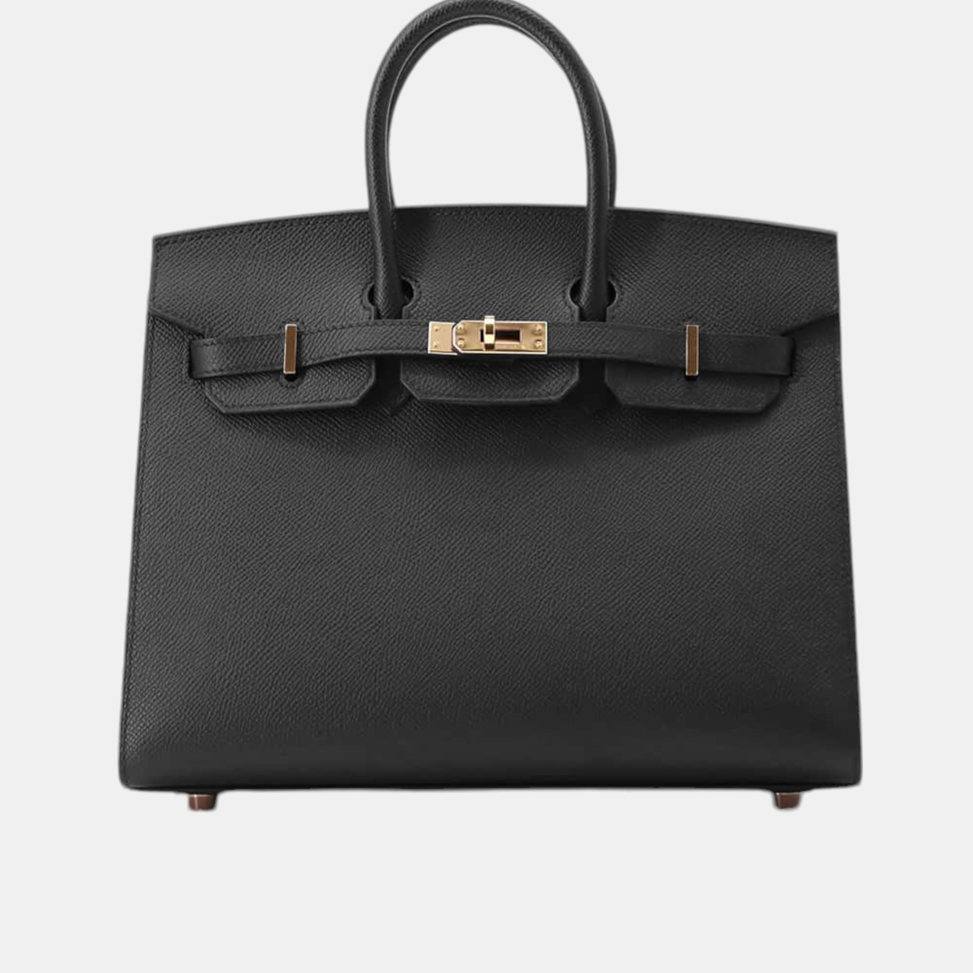 

Hermes Birkin Sellier Black Epsom Size
