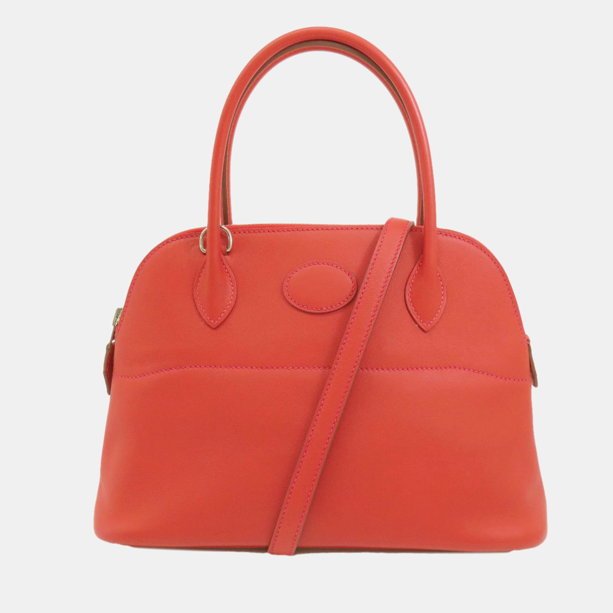 

Hermes Red Swift Bolide 27 Handbag