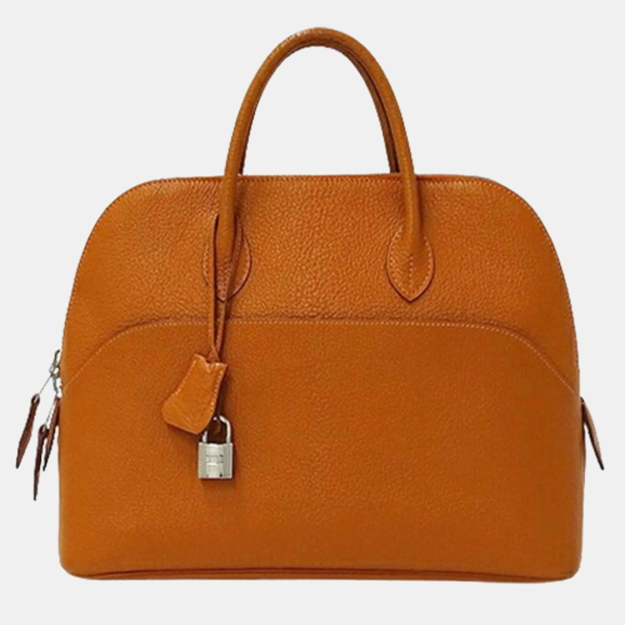 

Hermes Coromandel Orange Bolide 1923 Handbag