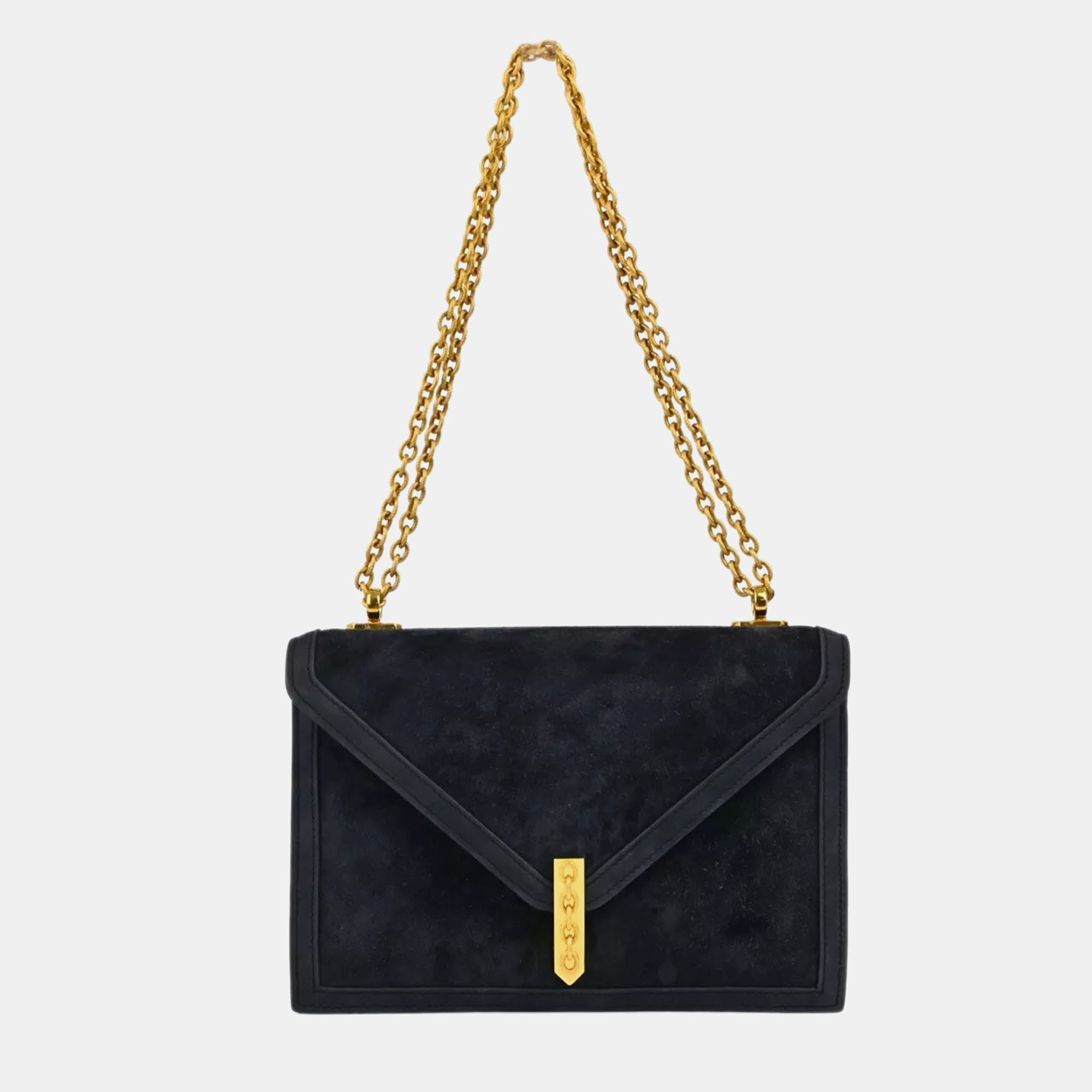 

Hermes Navy Doblis Alcazar Shoulder Bag, Navy blue