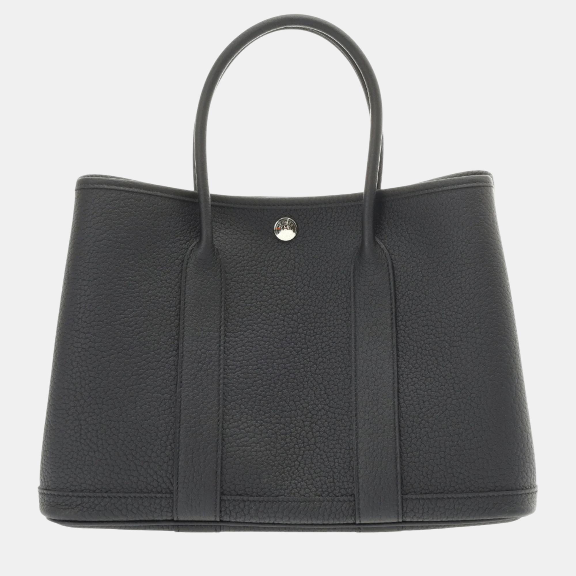 

Hermes Black Negonda Garden TPM Handbag