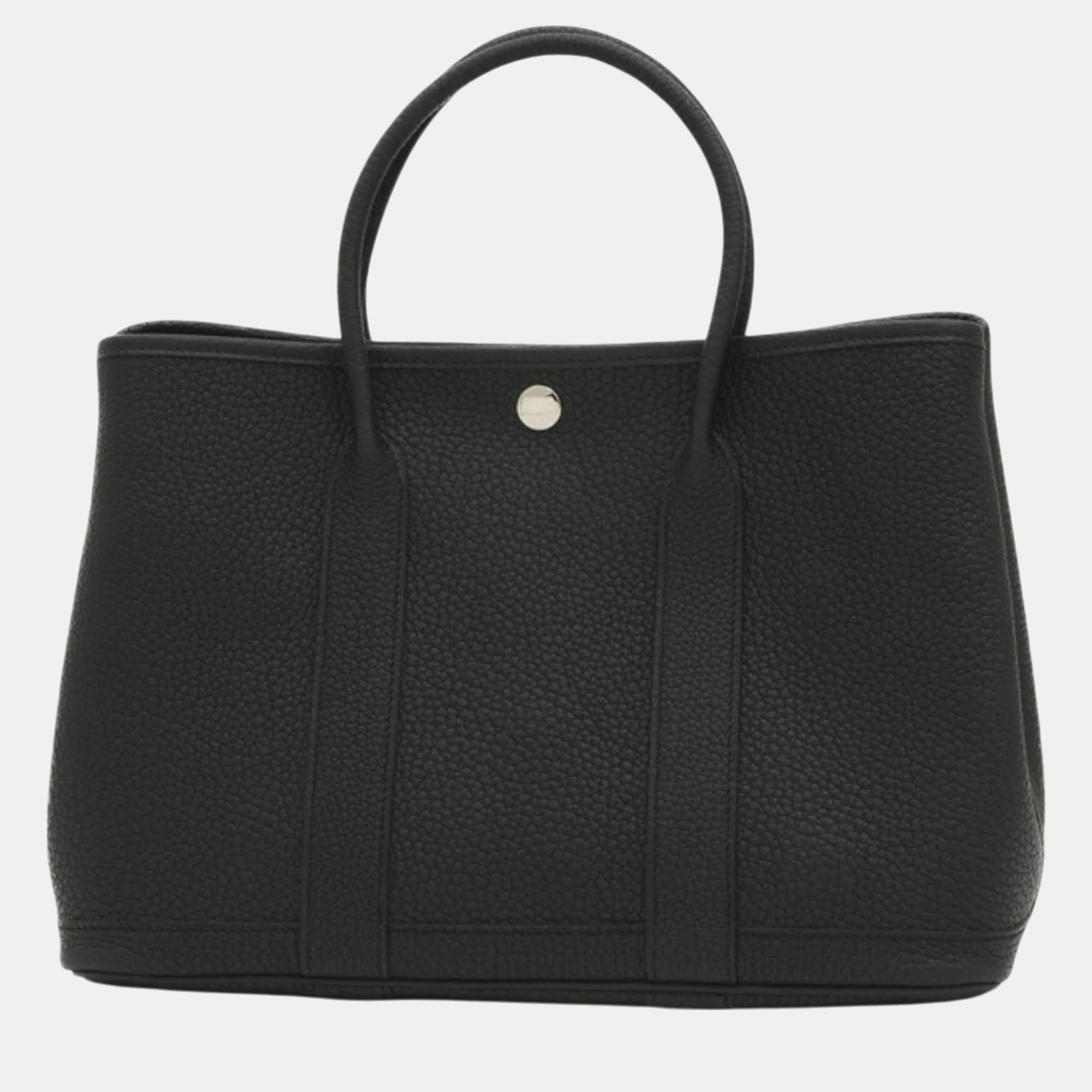 

Hermes Negonda Black Garden TPM Handbag