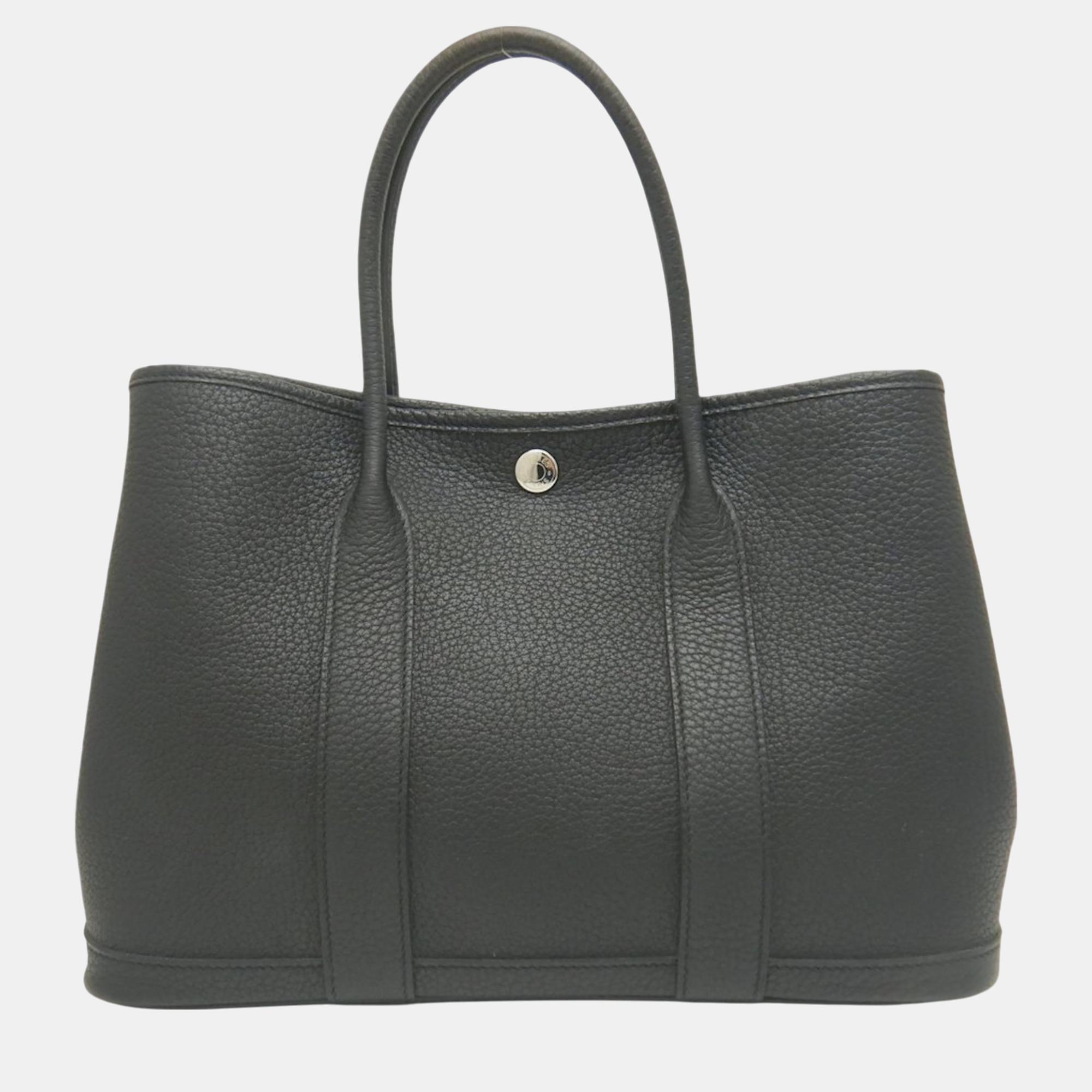 

Hermes Negonda Black Garden TPM Tote Bag