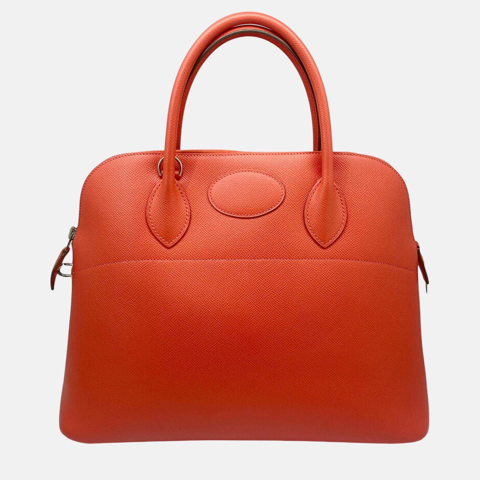 

Hermes Epson Bougainvillea Pink Orange Bolide 35 bag