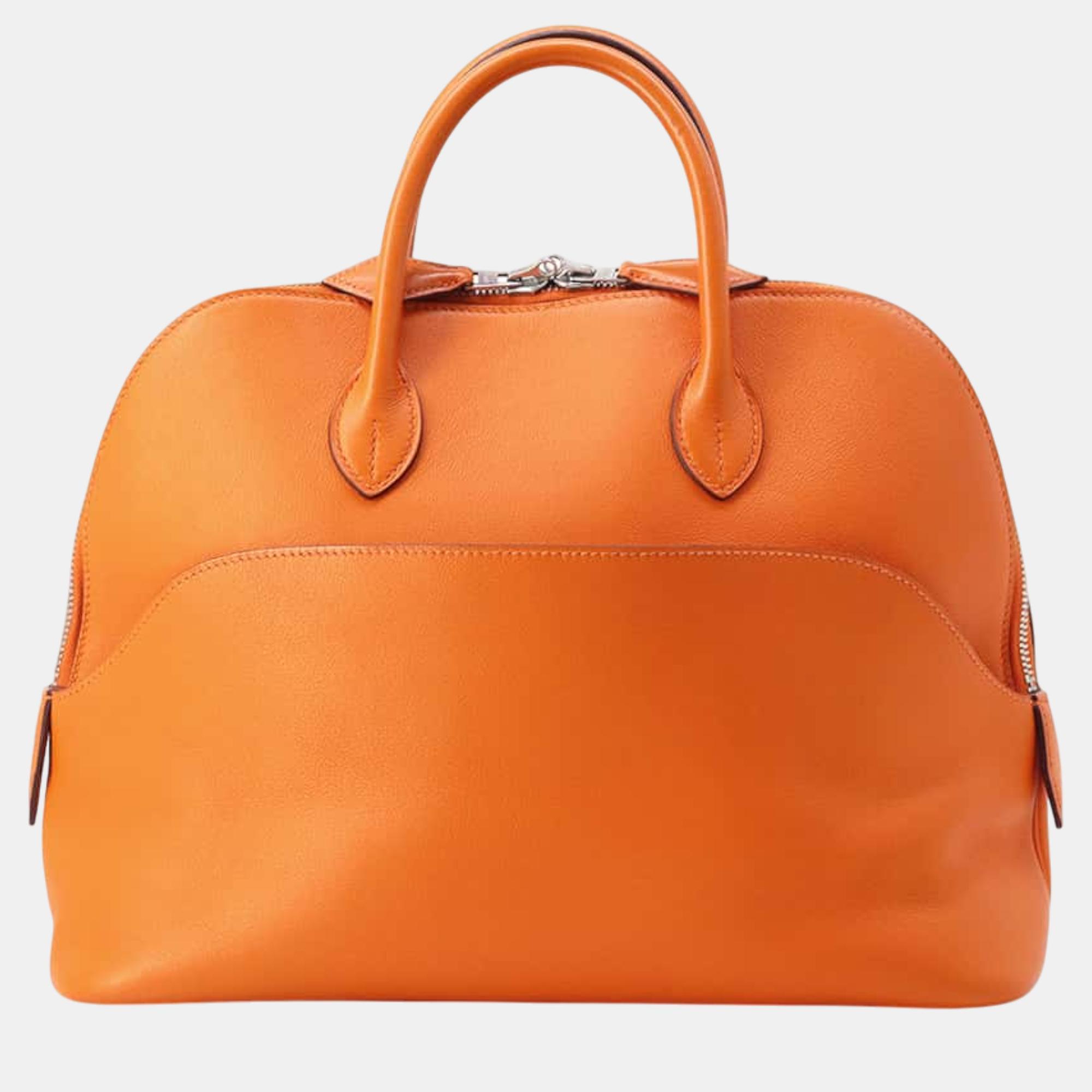 

Hermes Bolide 1923 Orange Evergrain Size