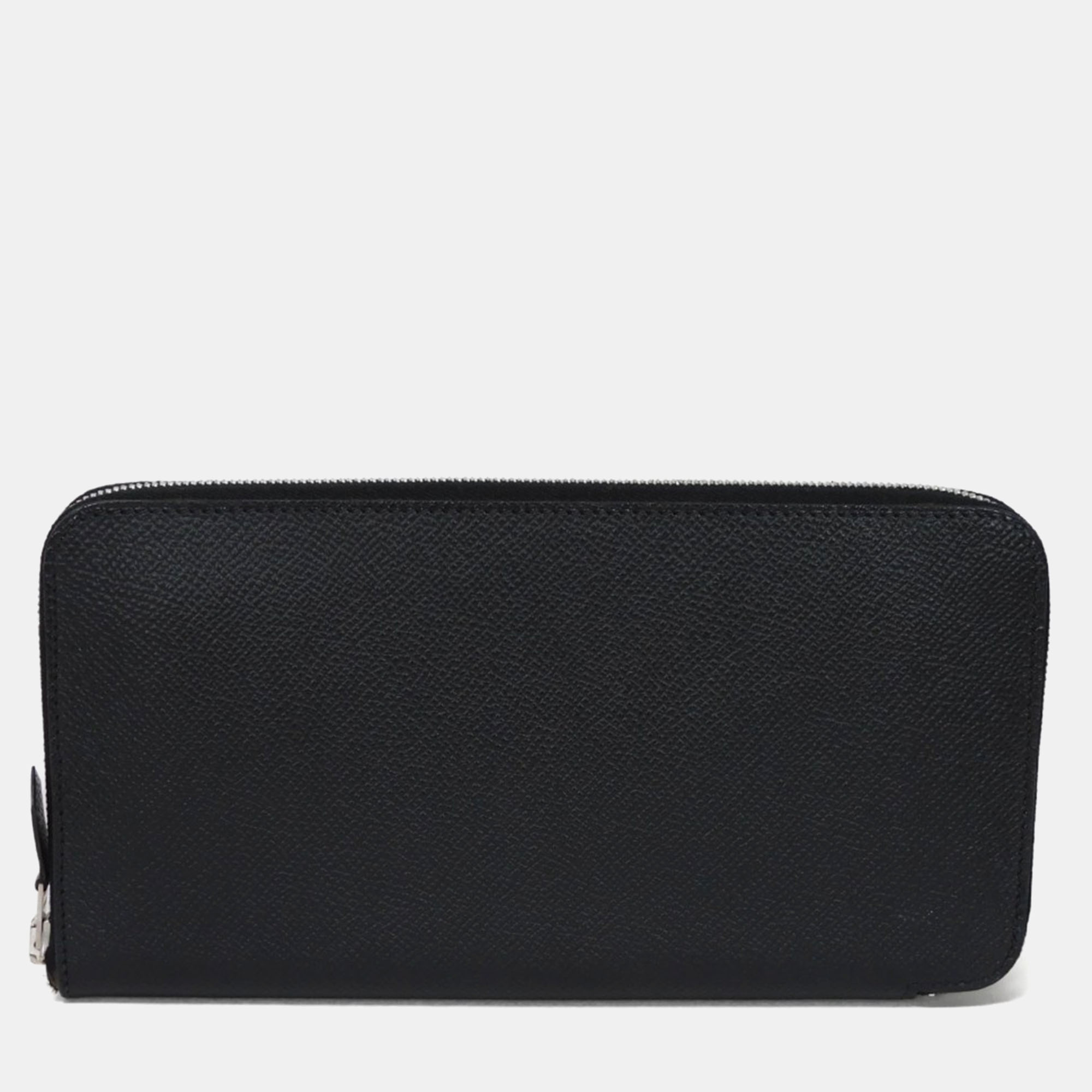 

Hermes Azap Long Classic Wallet Black Leather