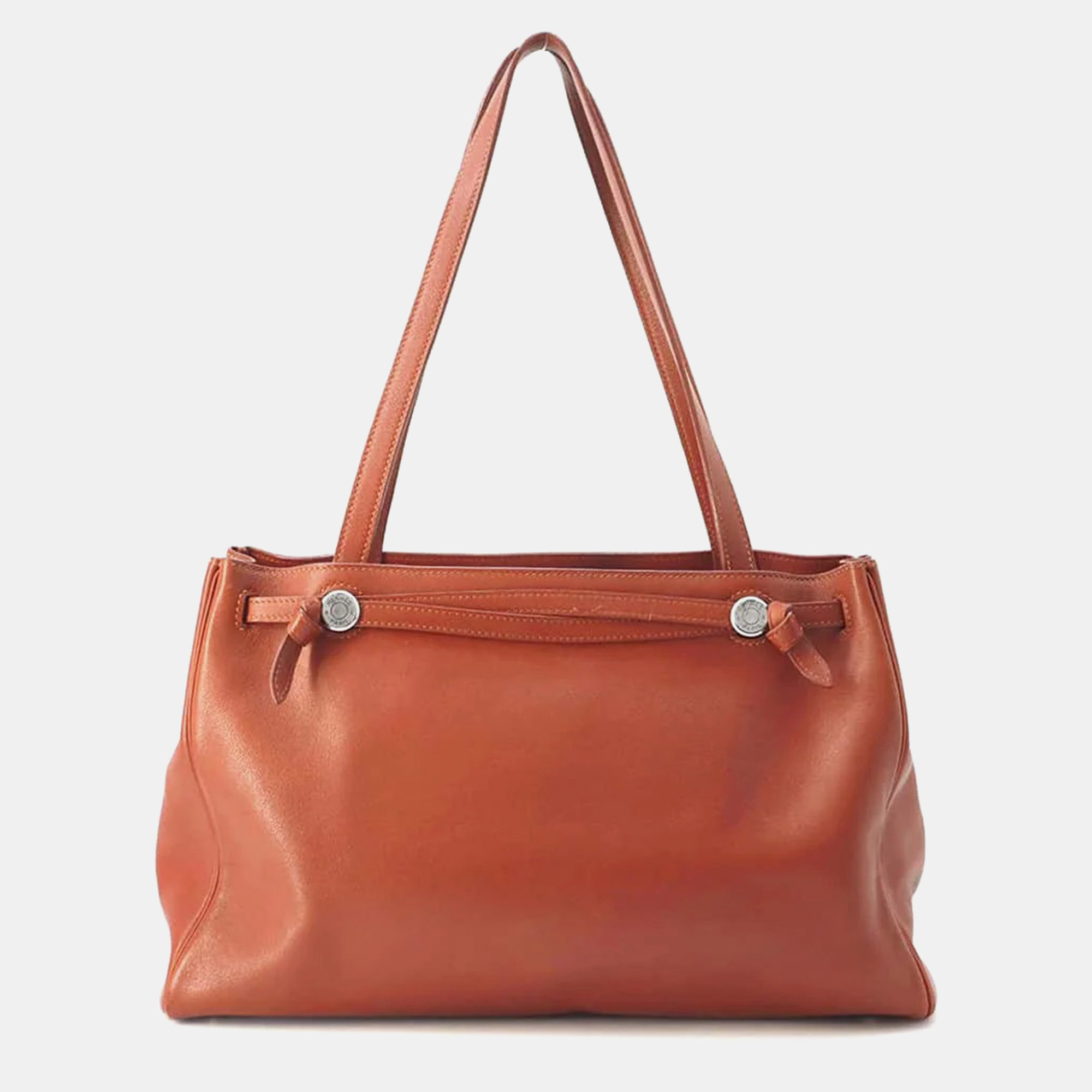 

Hermes Cabana Tote Cuivre Swift Leather bag, Brown