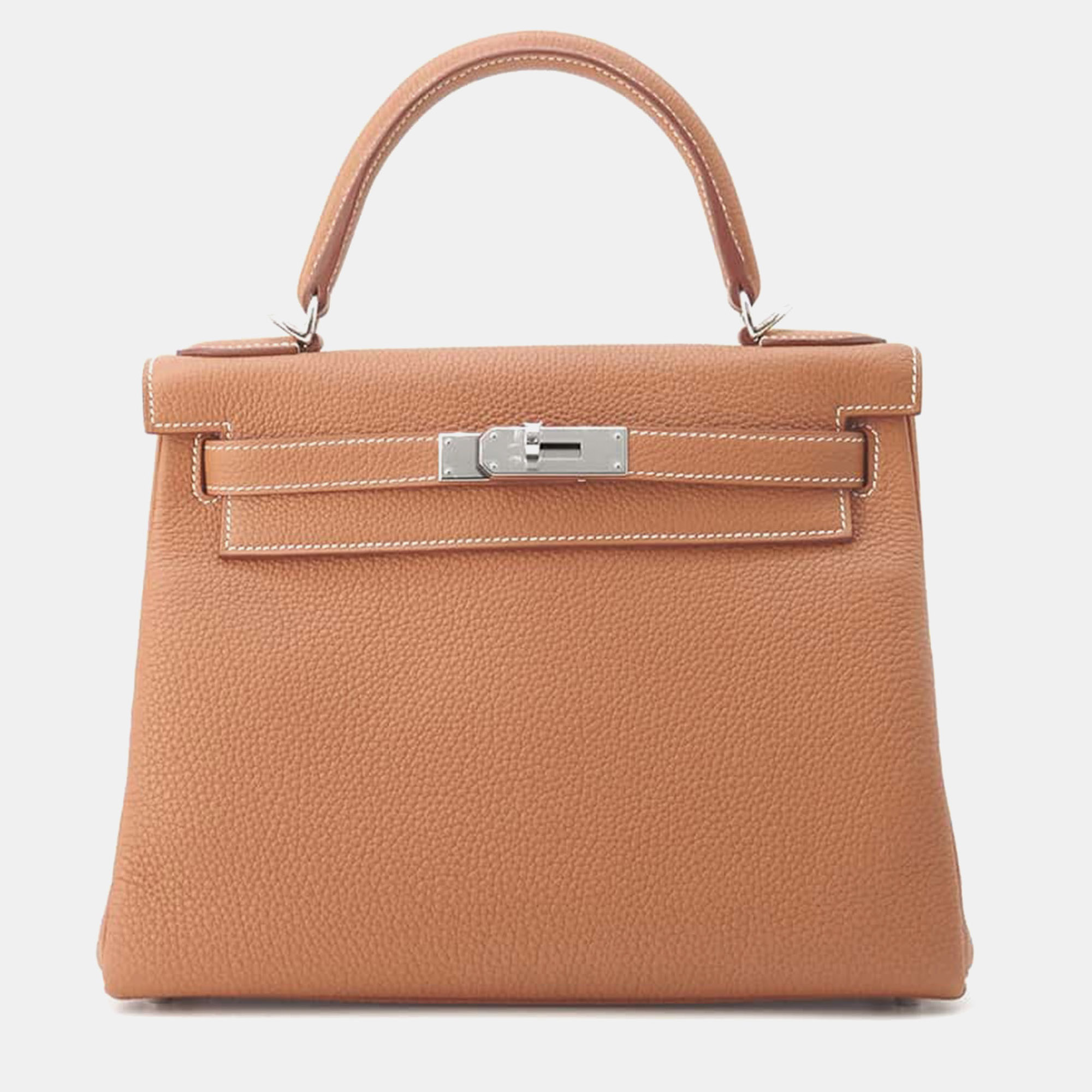 

Hermes Kelly Retourne Gold Togo Leather Size