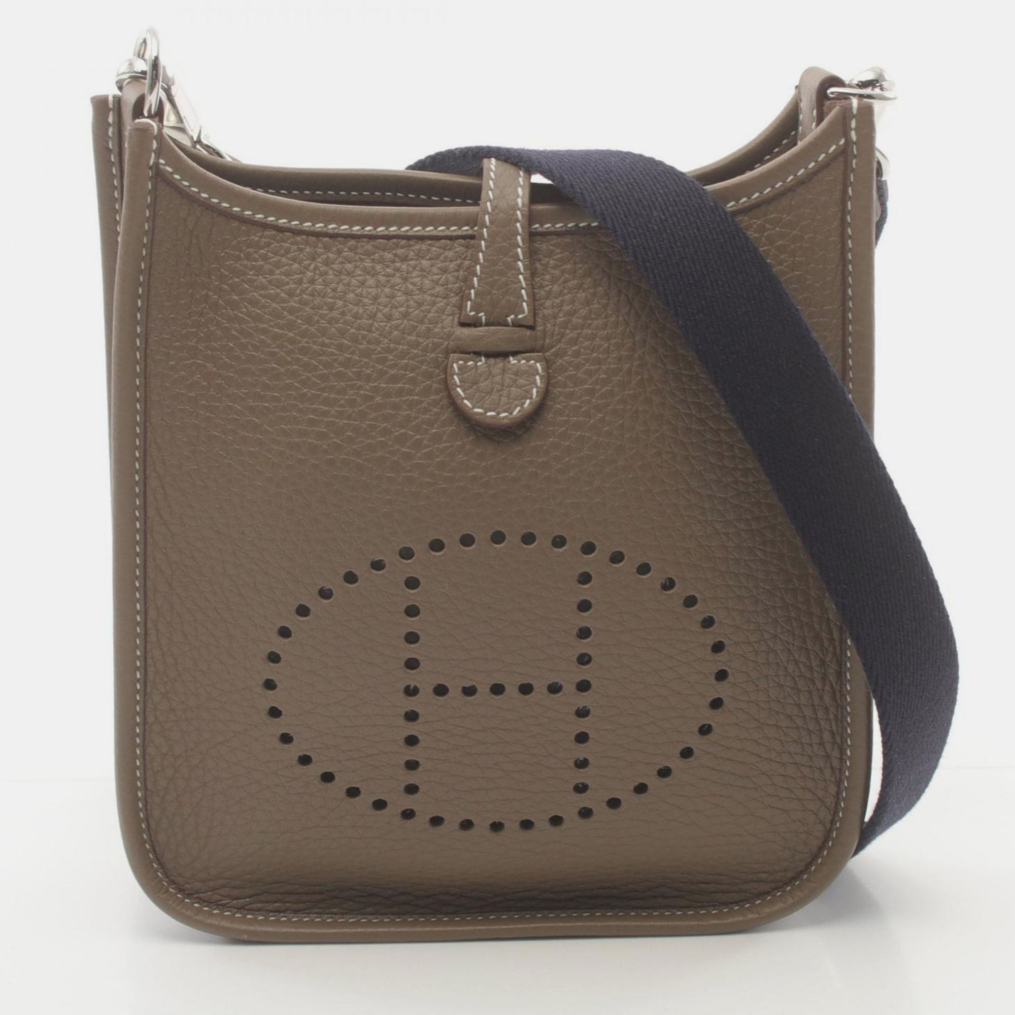 

Hermes Brown Leather Evelyne Tpm Shoulder Bag