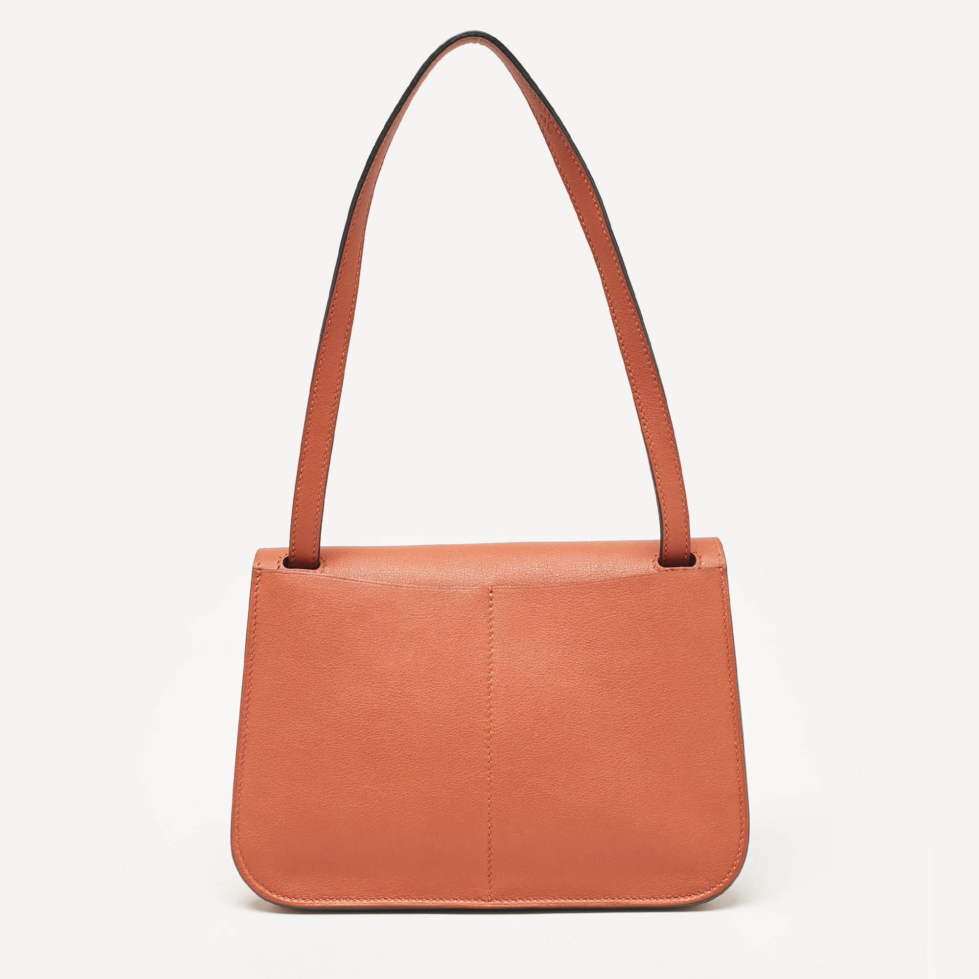 Hermès Cuivre Swift Leather Mini Halzan 22 Bag 