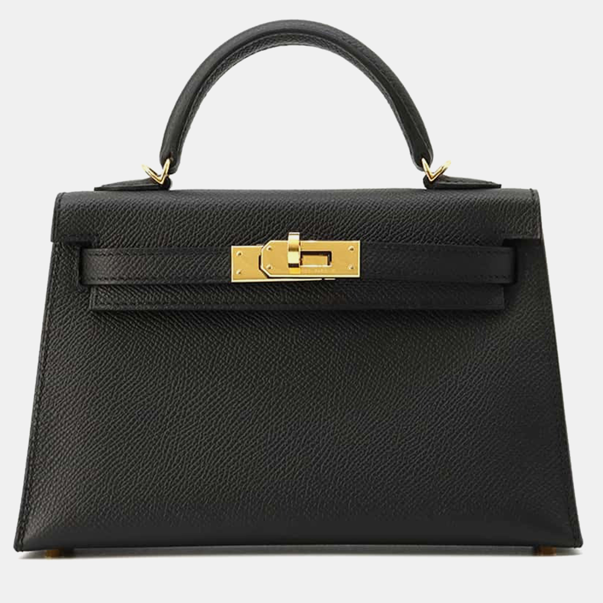 

Hermes Black Epsom Mini Kelly Do