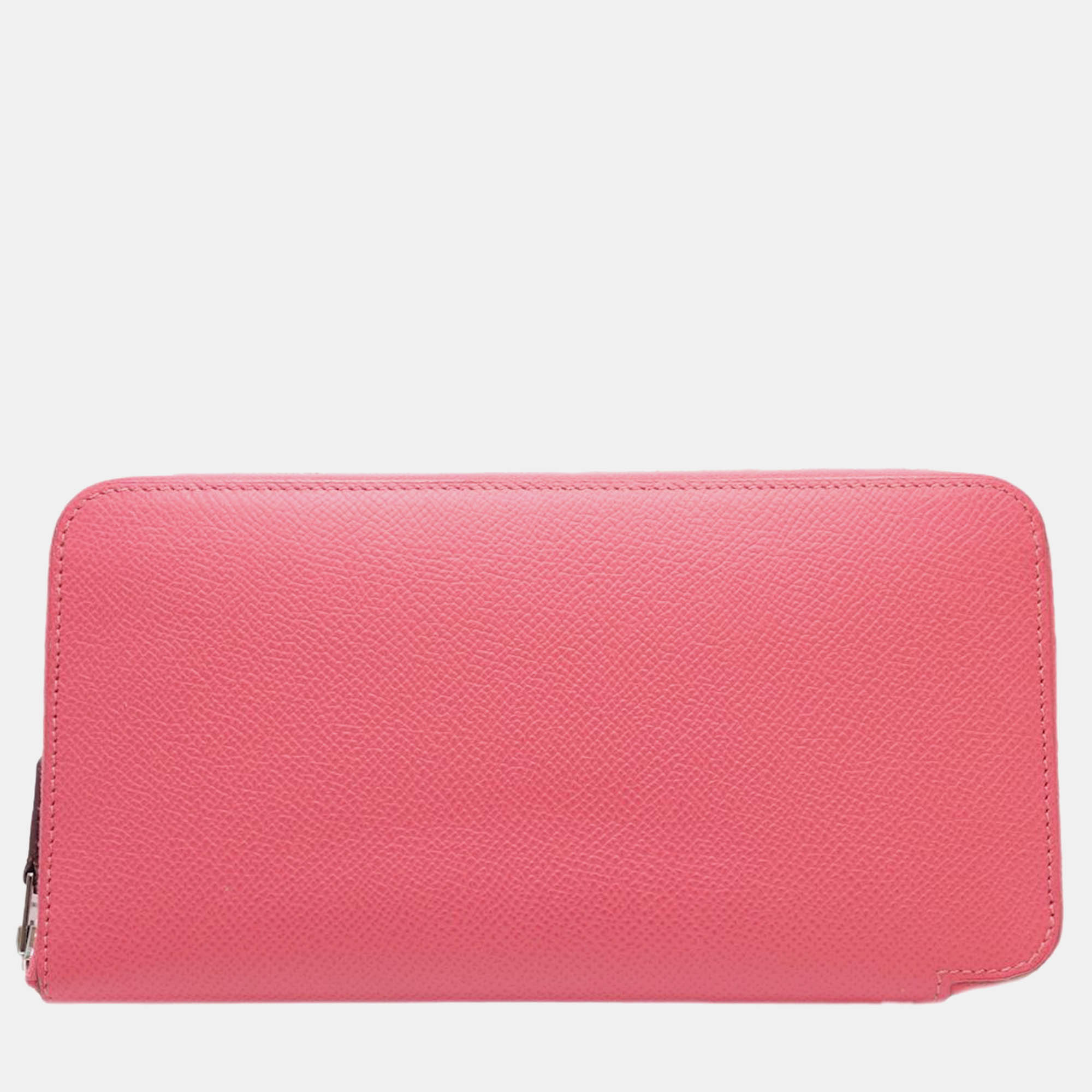 

Hermes Pink Leather Azap Long Silk'In Wallet