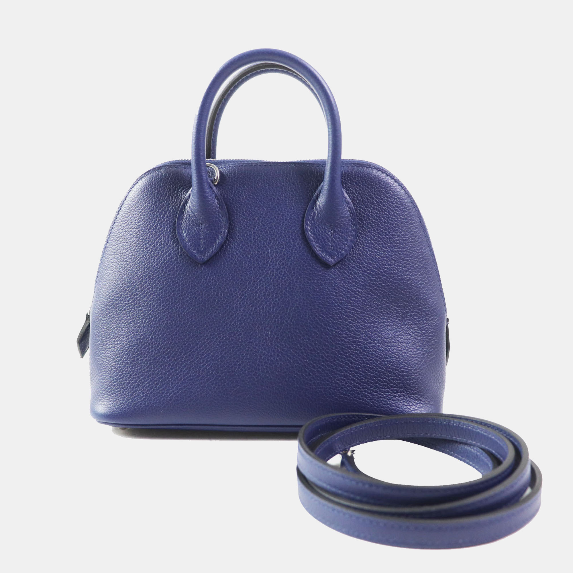 

Hermes Blue Bolide 1923 Mini Verso Handbag