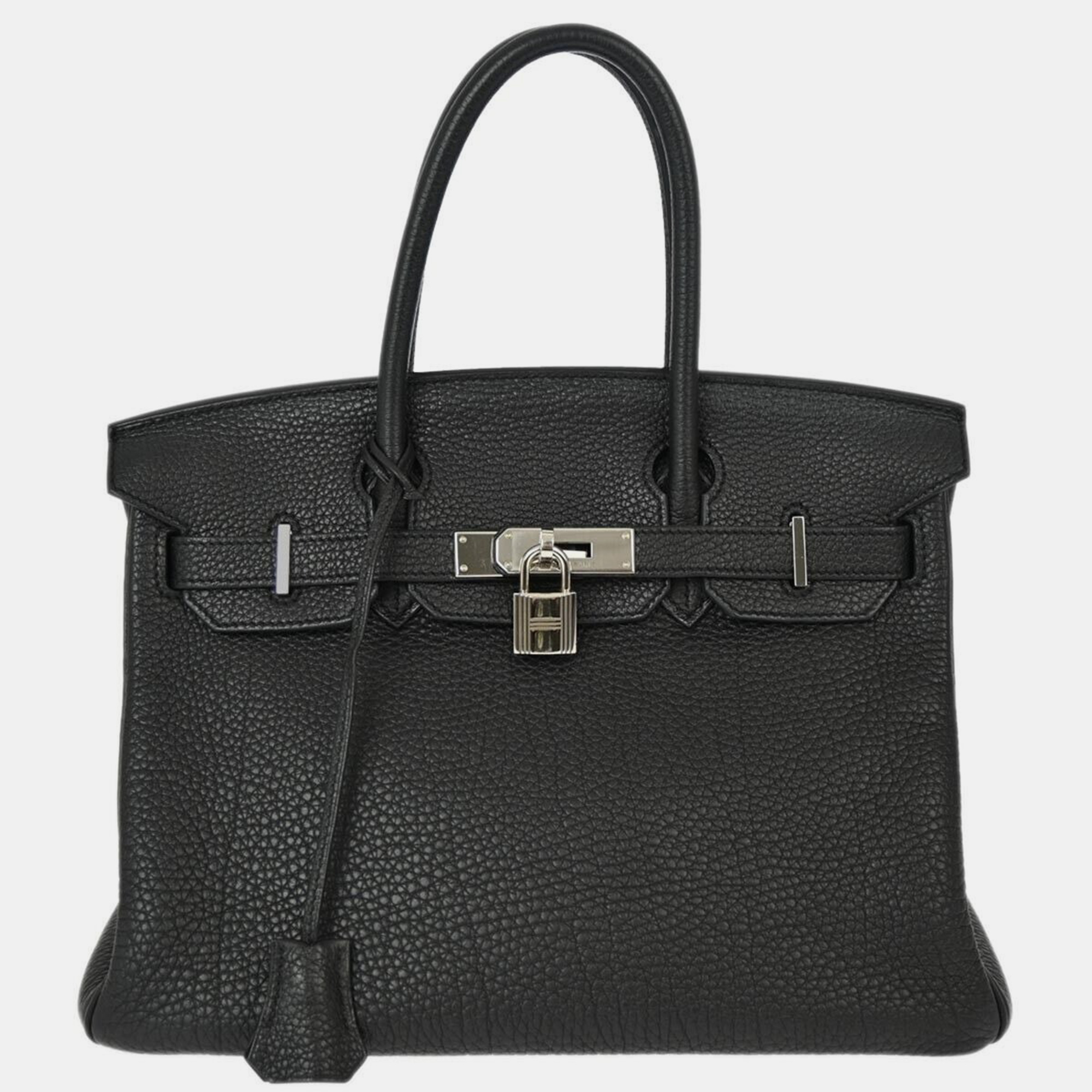 

Hermes Black Togo Birkin 30 Handbag