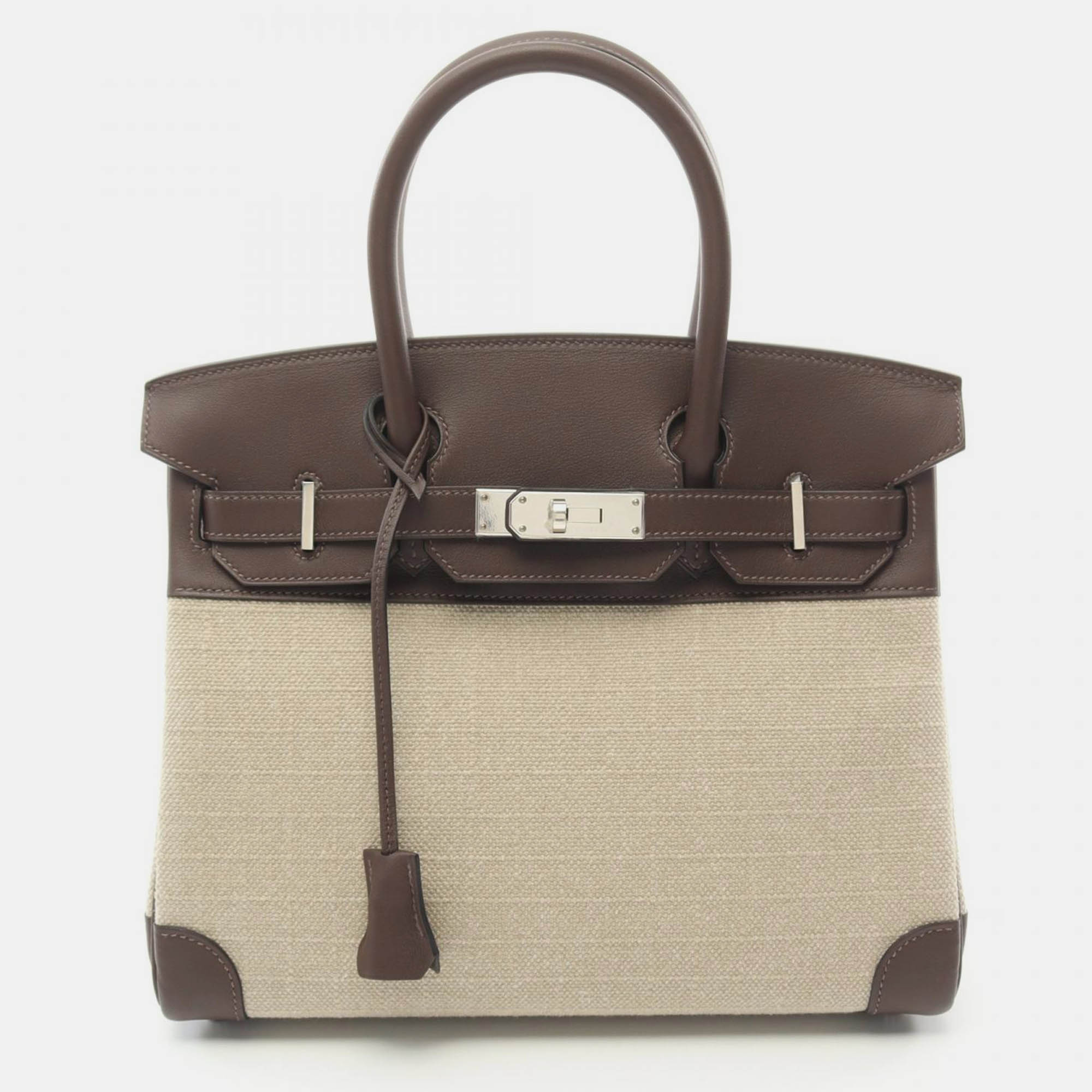 

Hermes Beige Birkin 30 Leather Handbag