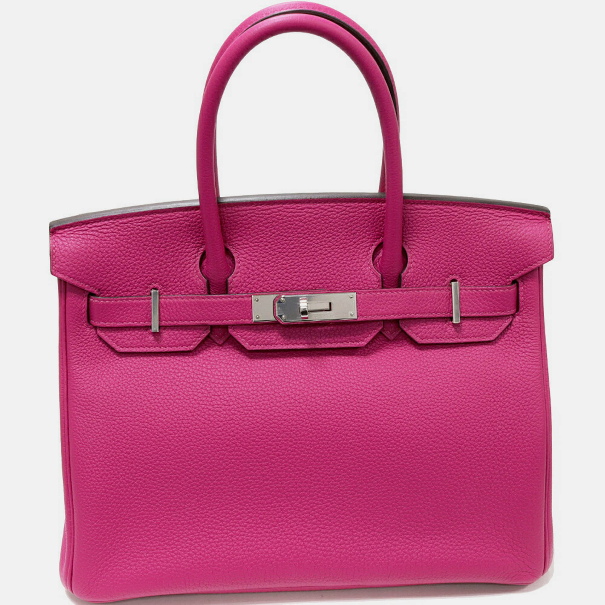 

Hermes Rose Purple Birkin 30 Togo Handbag